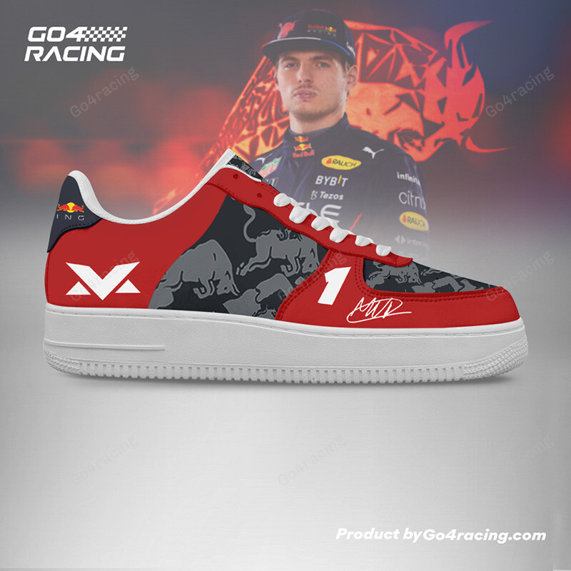 Sergio x Race Red Bull Formula Air Low-Top Sneakers Shoes Comfortable For Men And Women Printed Full Size - Image 3