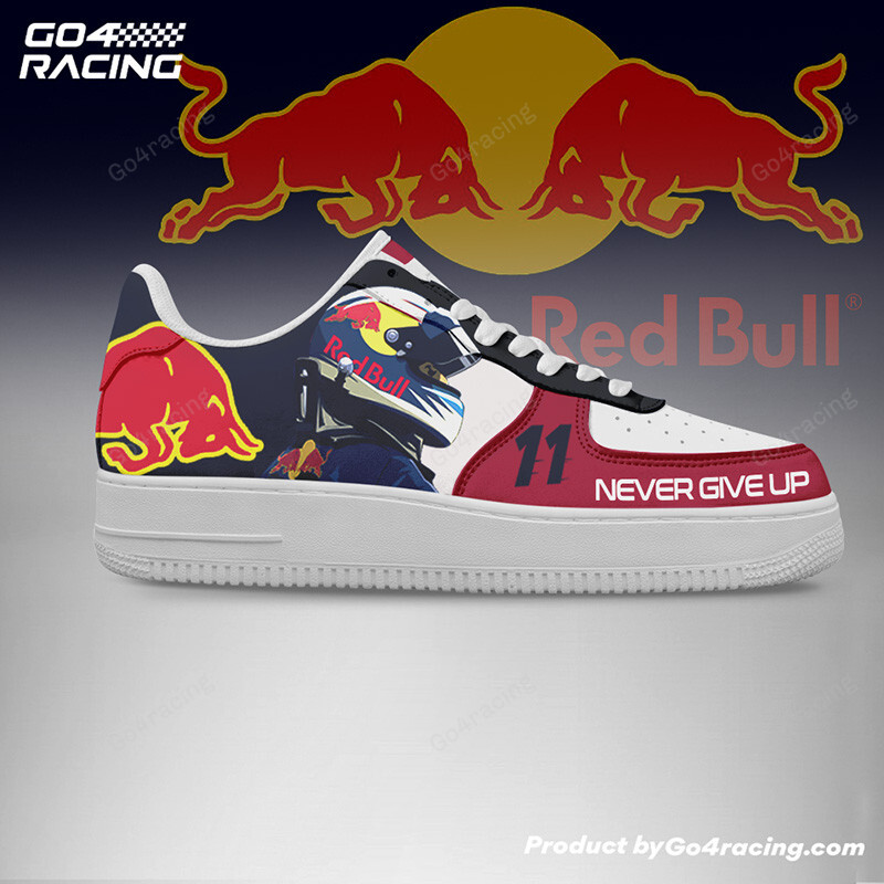 Race Red Bull Formula Air Low-Top Sneakers Shoes Comfortable For Men And Women Printed Full Size - Image 3