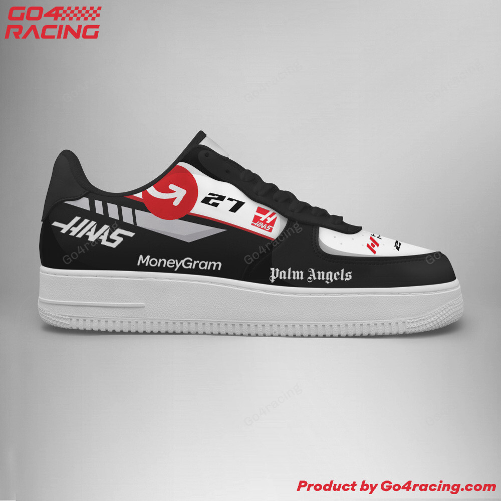 Haas Formula Air Low-Top Sneakers Shoes Comfortable For Men And Women Printed Full Size - Image 3