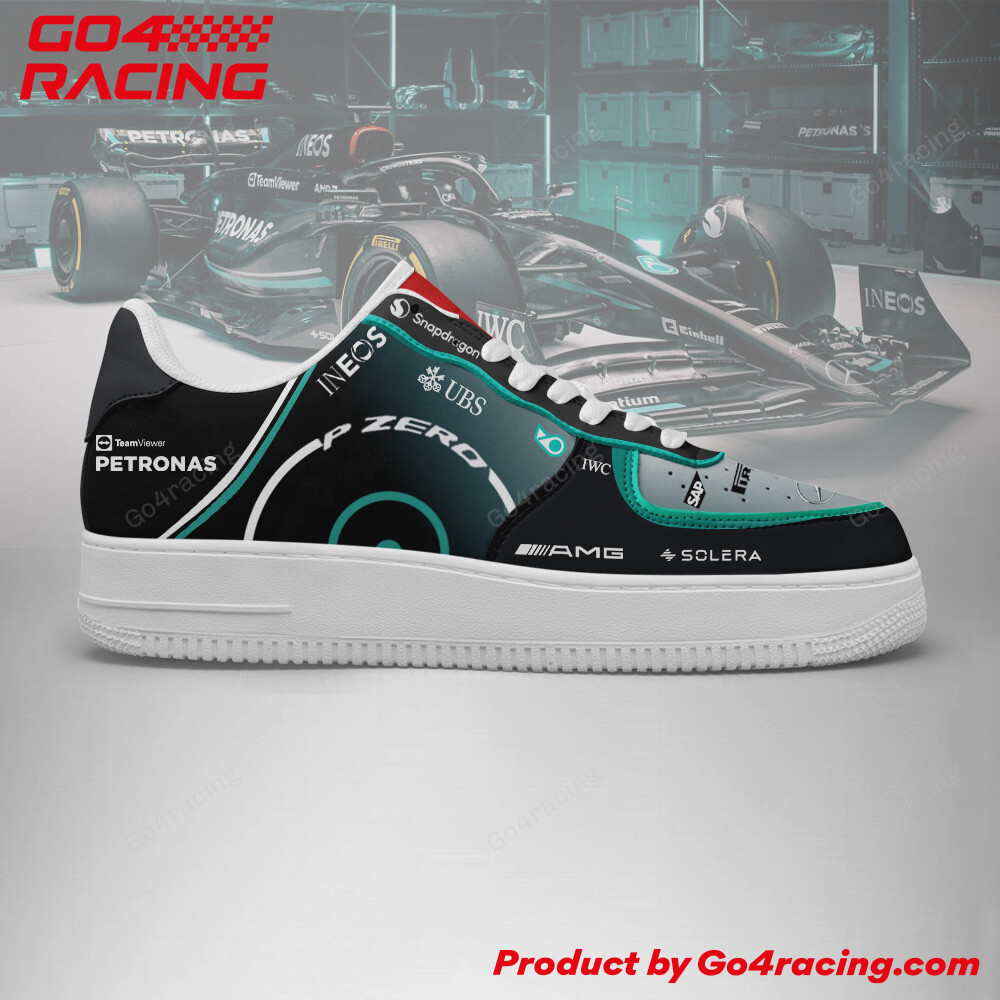 Mecedes AMG F1 Air Low-Top Sneakers Shoes Comfortable For Men And Women Printed Full Size - Image 3