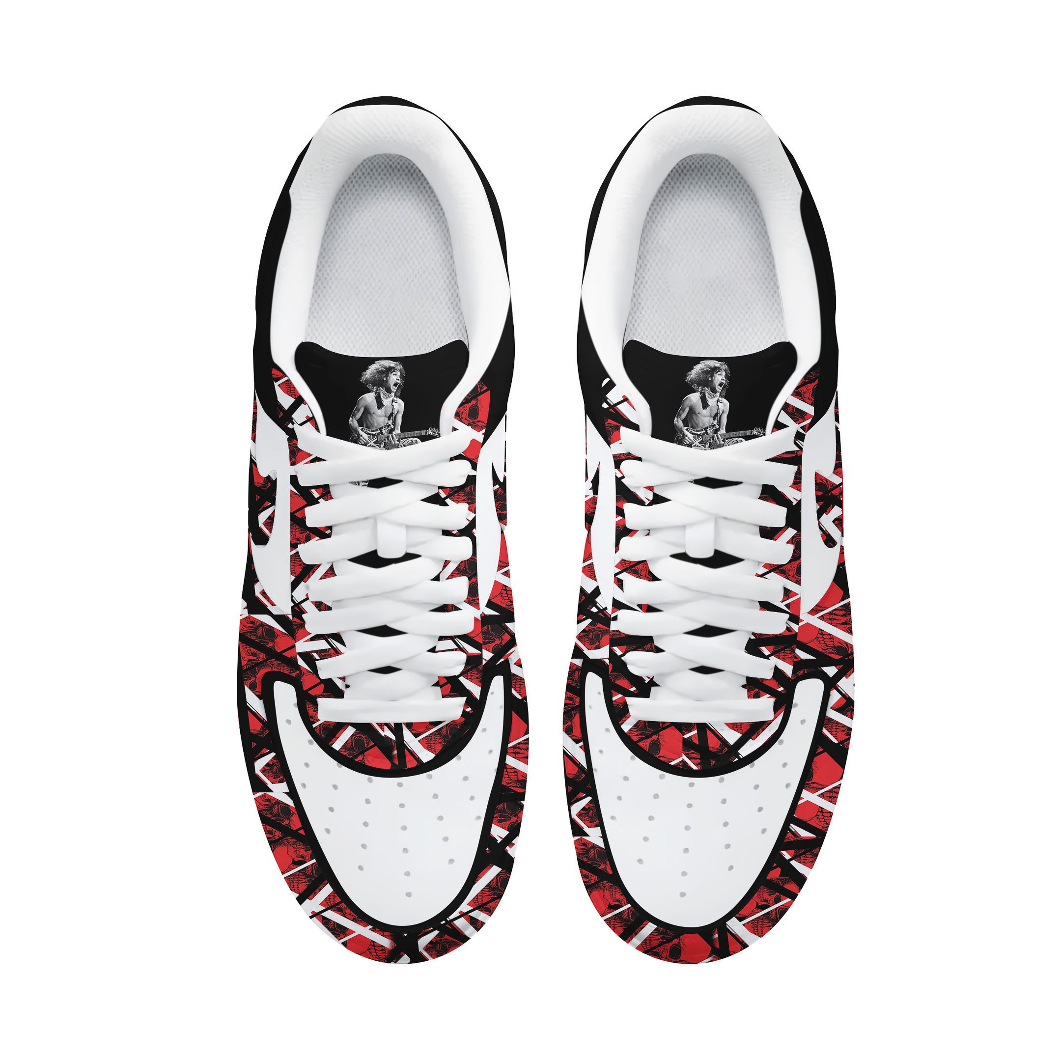 Van Halen Air Low-Top Sneakers Shoes Comfortable For Men And Women Printed Full Size - Image 3