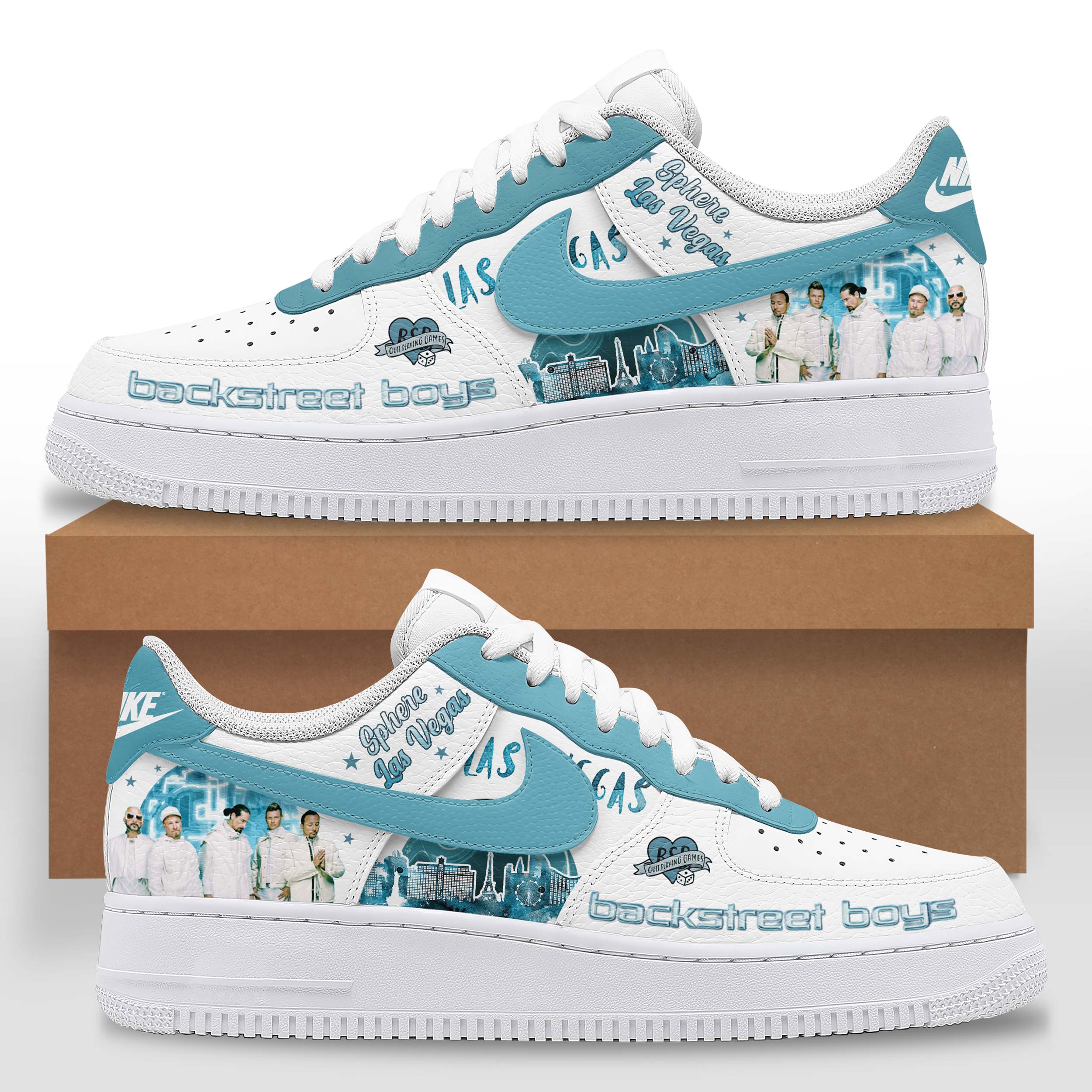 Backstreet Boys Air Low-Top Sneakers Shoes Comfortable For Men And Women Printed Full Size - Image 3