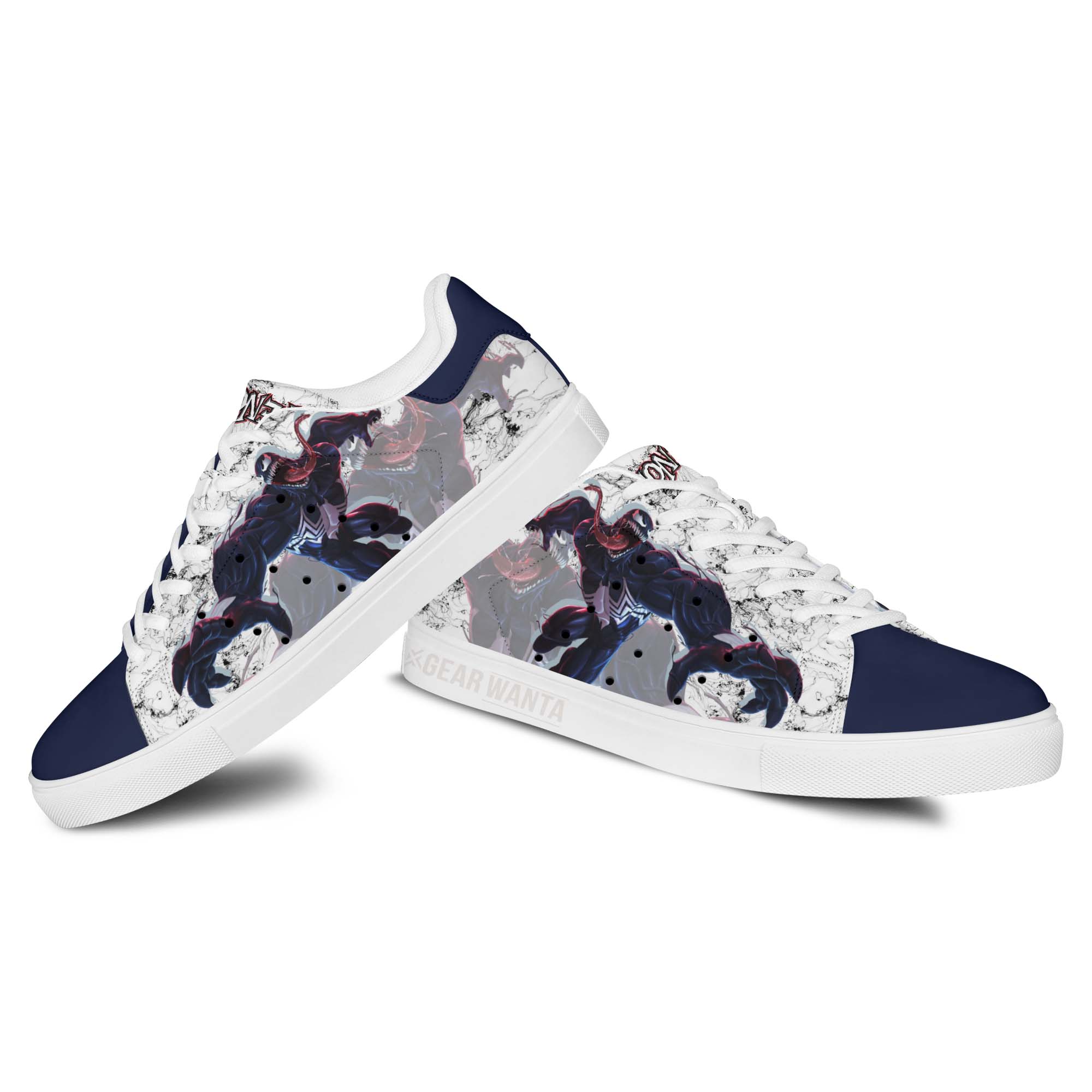 Venom Anime Air Low-Top Sneakers Shoes Comfortable For Men And Women Printed Full Size - Image 2