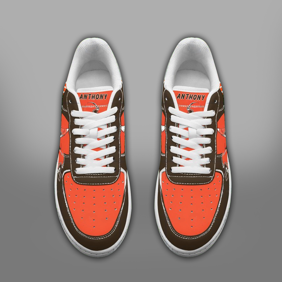 Cleveland Browns Air Low-Top Sneakers Shoes Comfortable For Men And Women Printed Full Size - Image 2