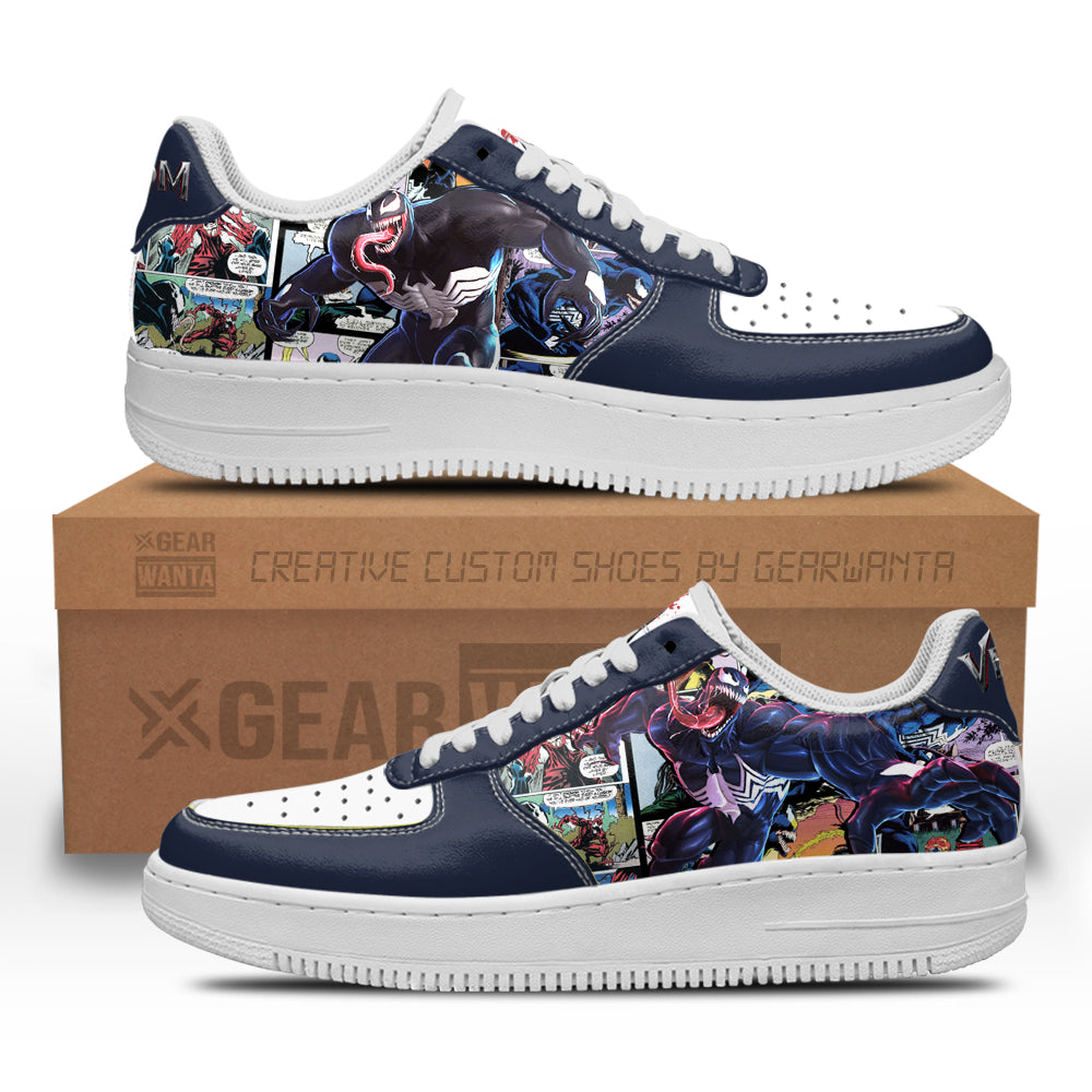 Venom Anime Air Low-Top Sneakers Shoes Comfortable For Men And Women Printed Full Size - Image 2