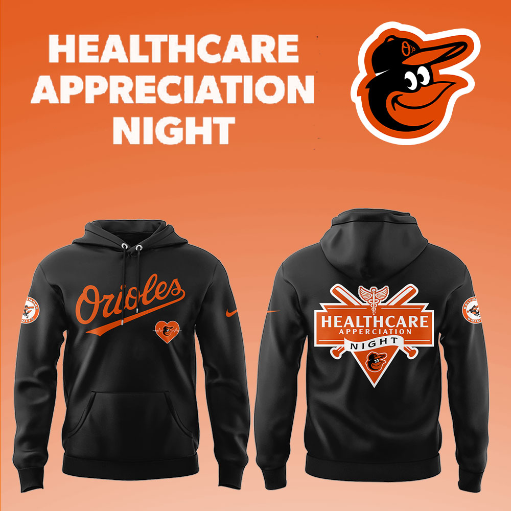 Orioles x Healthcare Appreciation Night Hoodie Gifts For Baseball Players - Image 2