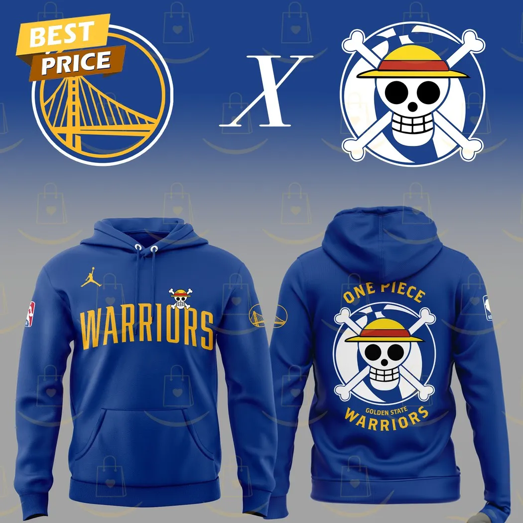 Golden State Warriors Basketball x One Piece Hoodie - Image 2