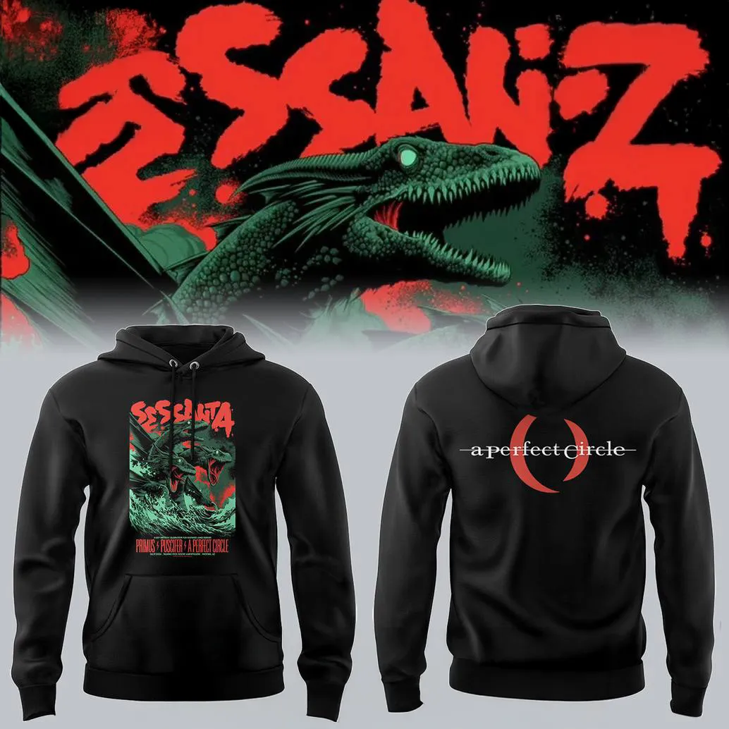 A Perfect Circle x Tour Sessanta Special Black Hoodie - Image 2