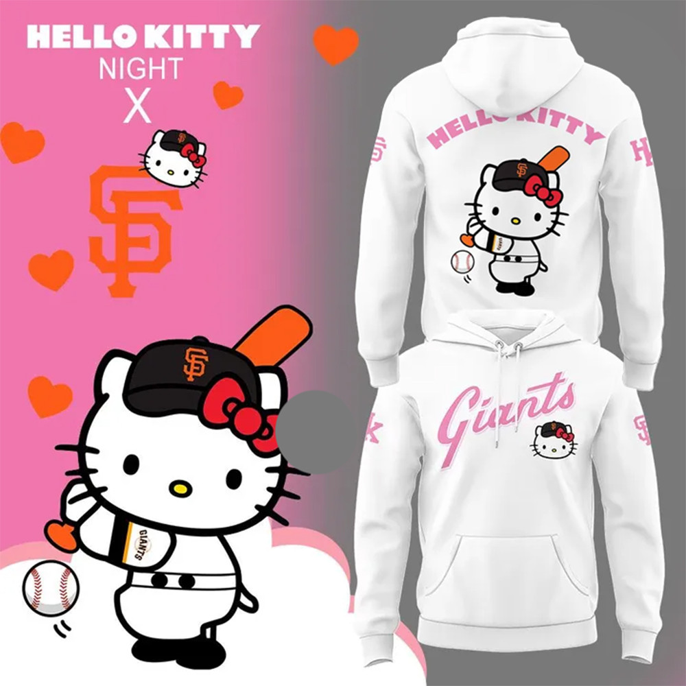New Hello Kitty Night x Giant 2025 Hoodie Special Birthday Gifts For Mom1