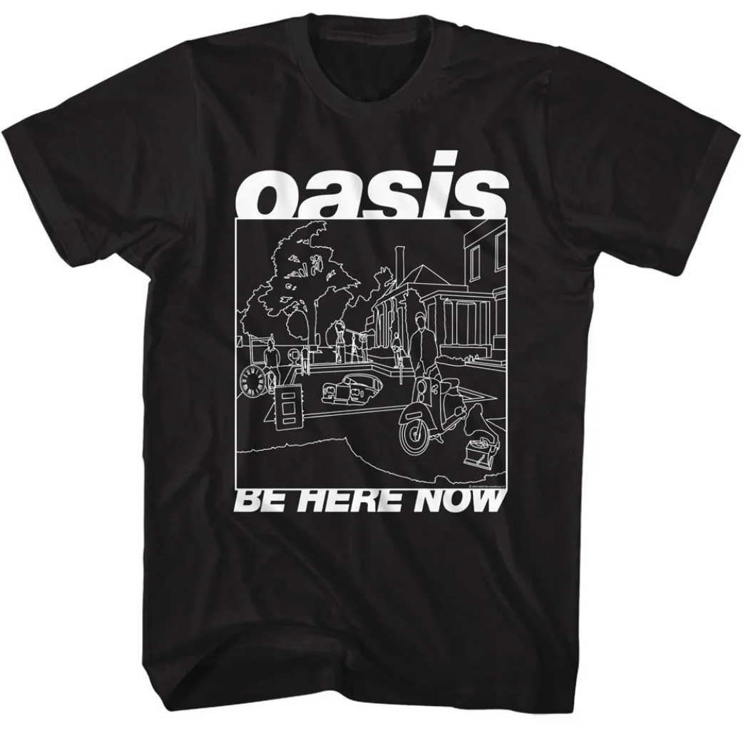 Oasis Be Here Now T-Shirt - Image 2