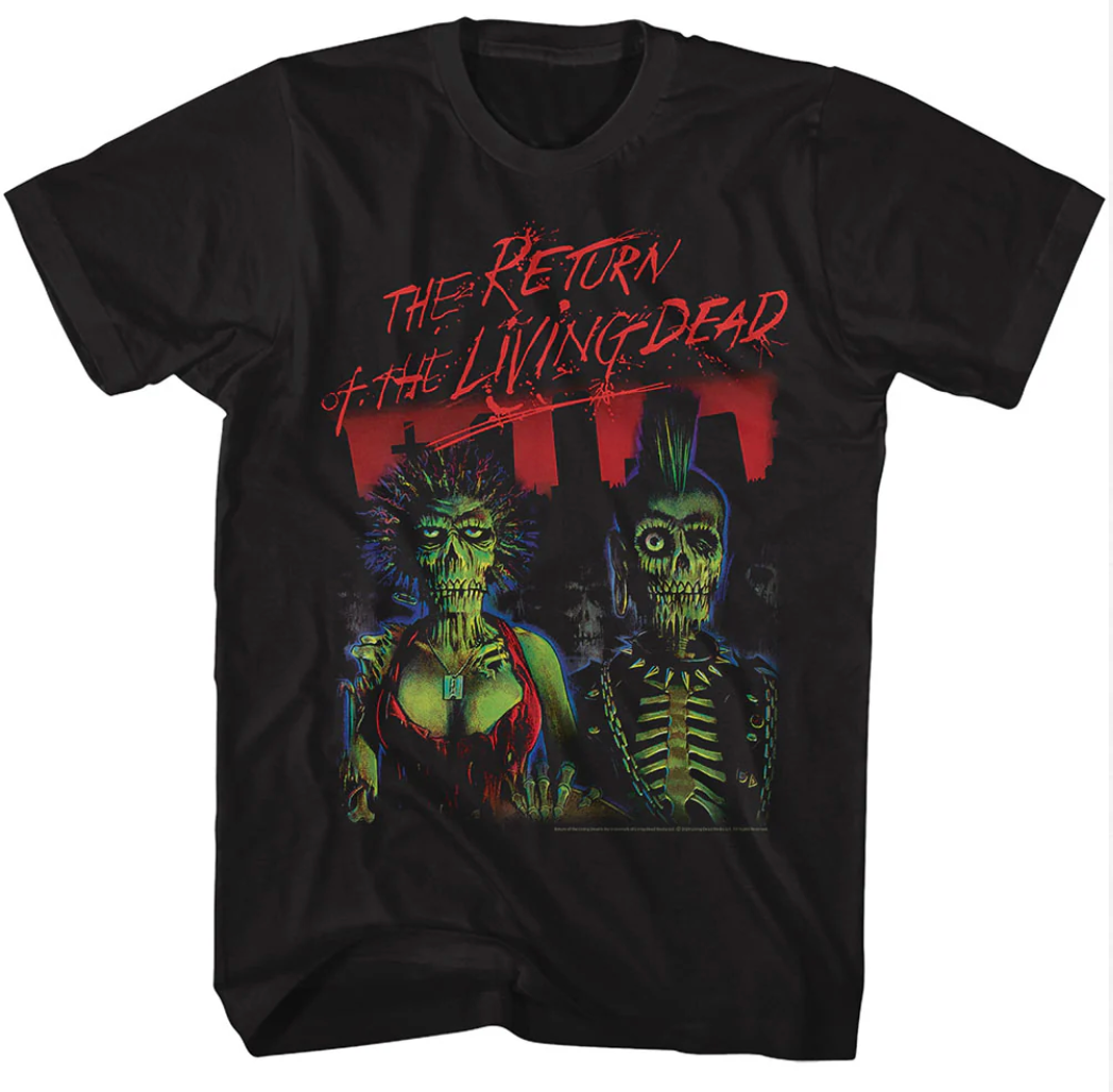 The Return Of The Living Dead (1985) Zombies T-Shirt - Image 2