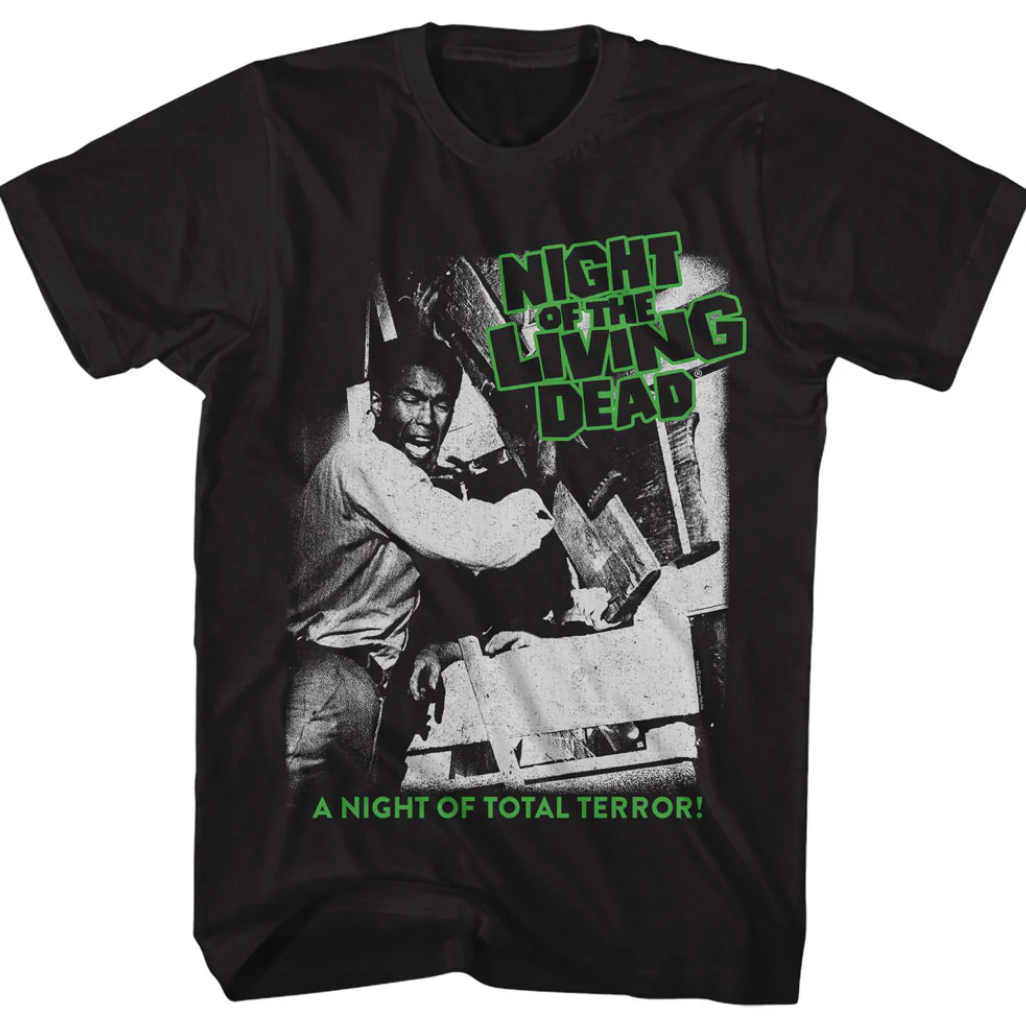 Night Of The Living Dead (1968) Total Terror T-Shirt - Image 2