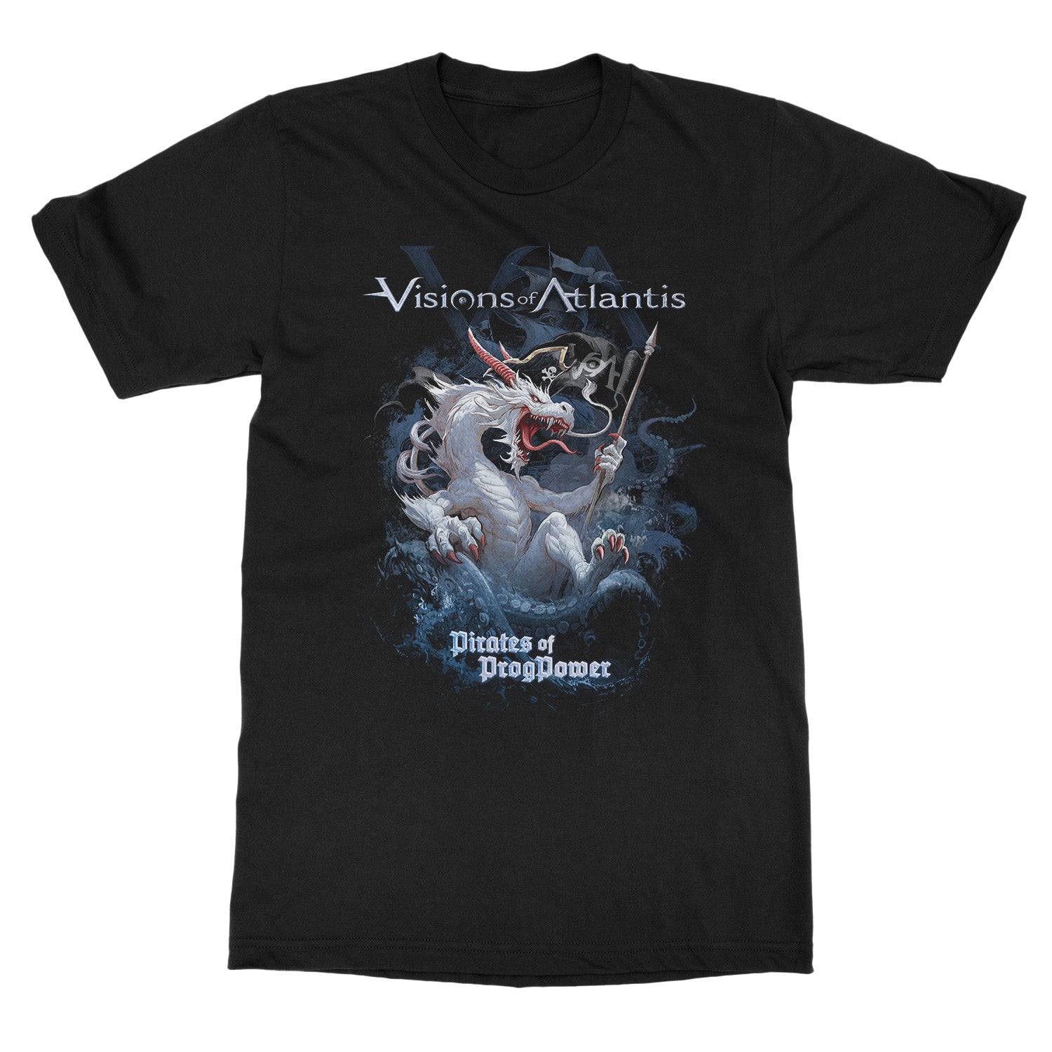Visions Of Atlantis Progpowerusa 2025 T-Shirt - Image 2