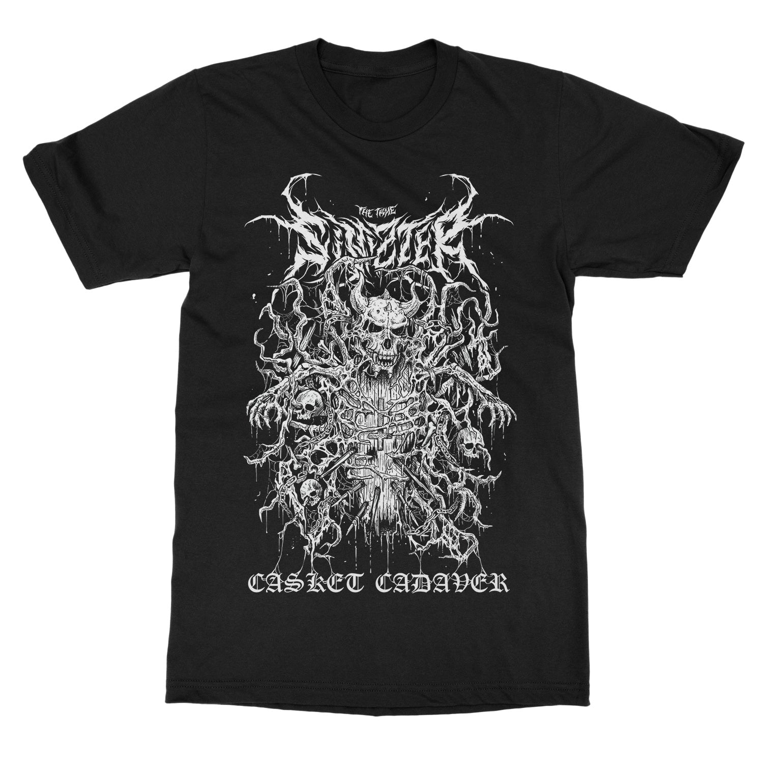 Sinizter Casket Cadaver T-Shirt - Image 2