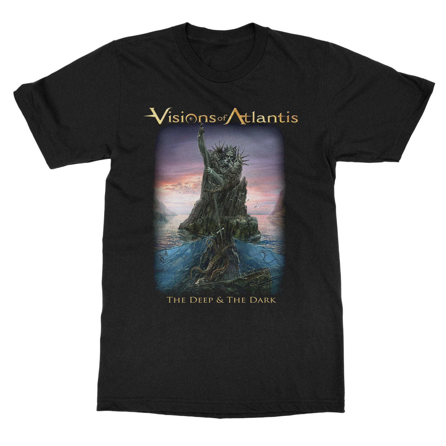 Visions Of Atlantis The Deep & The Dark T-Shirt - Image 2