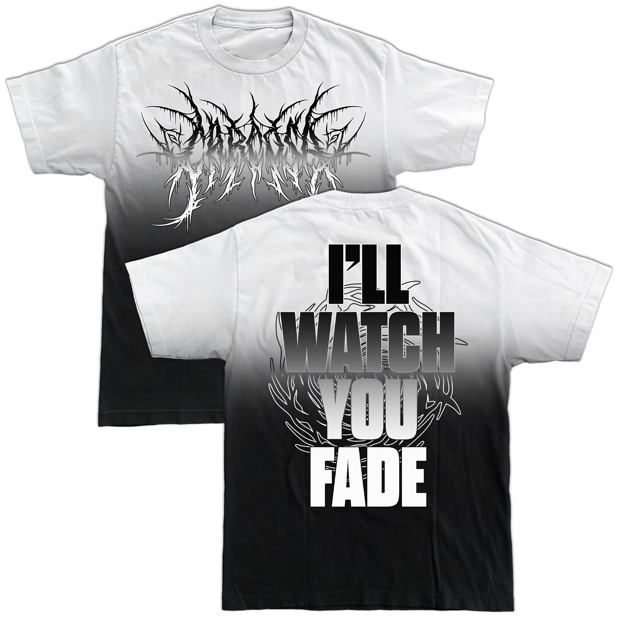 Carcosa Fade Custom Dip-Dye Shirt T-Shirt - Image 2