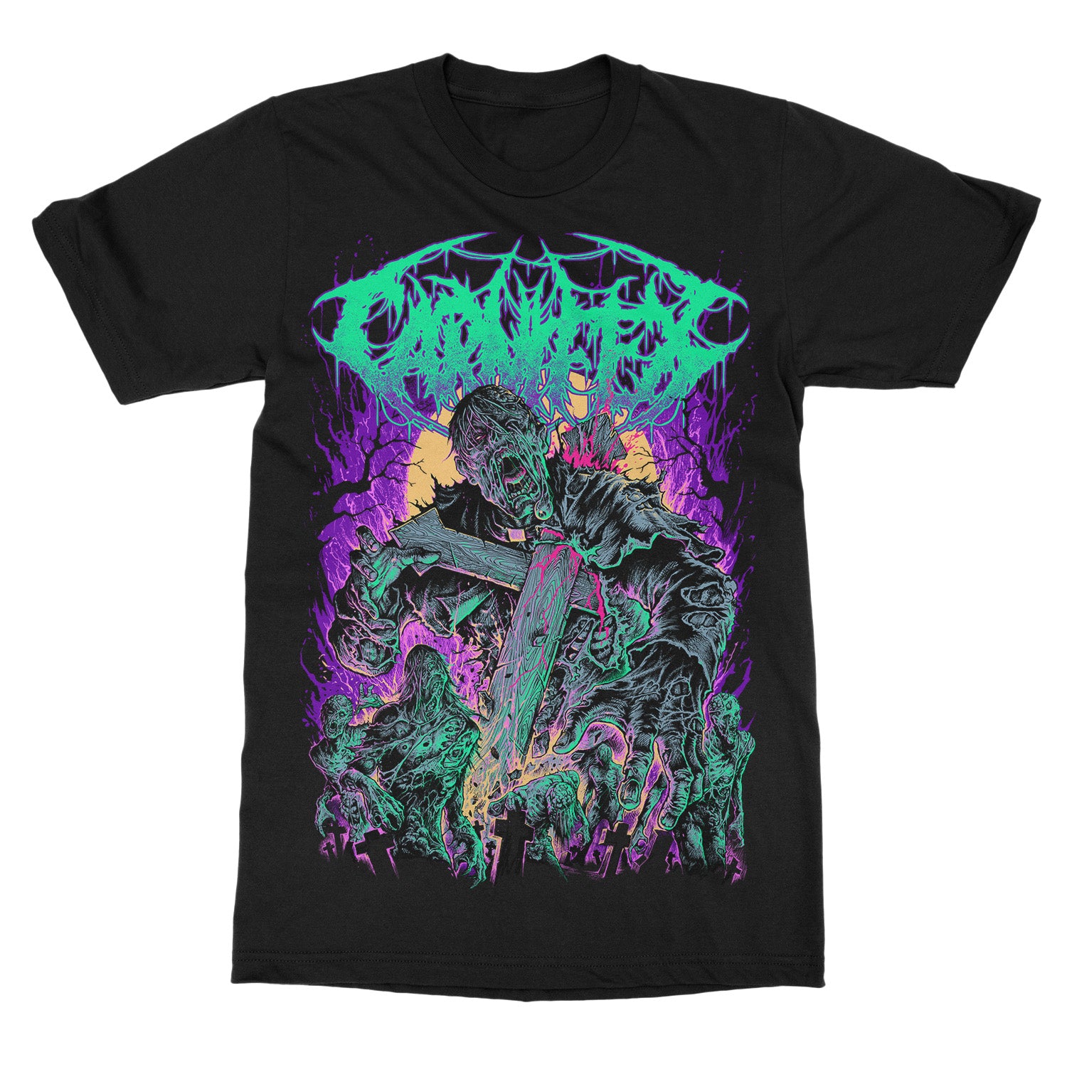 Carnifex Hell Chose Me Zombie T-Shirt - Image 2