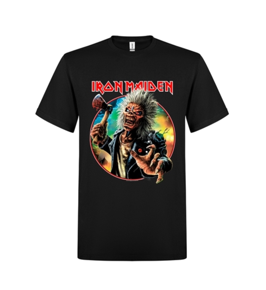Iron Maiden Axe Eddie T-Shirt - Image 2