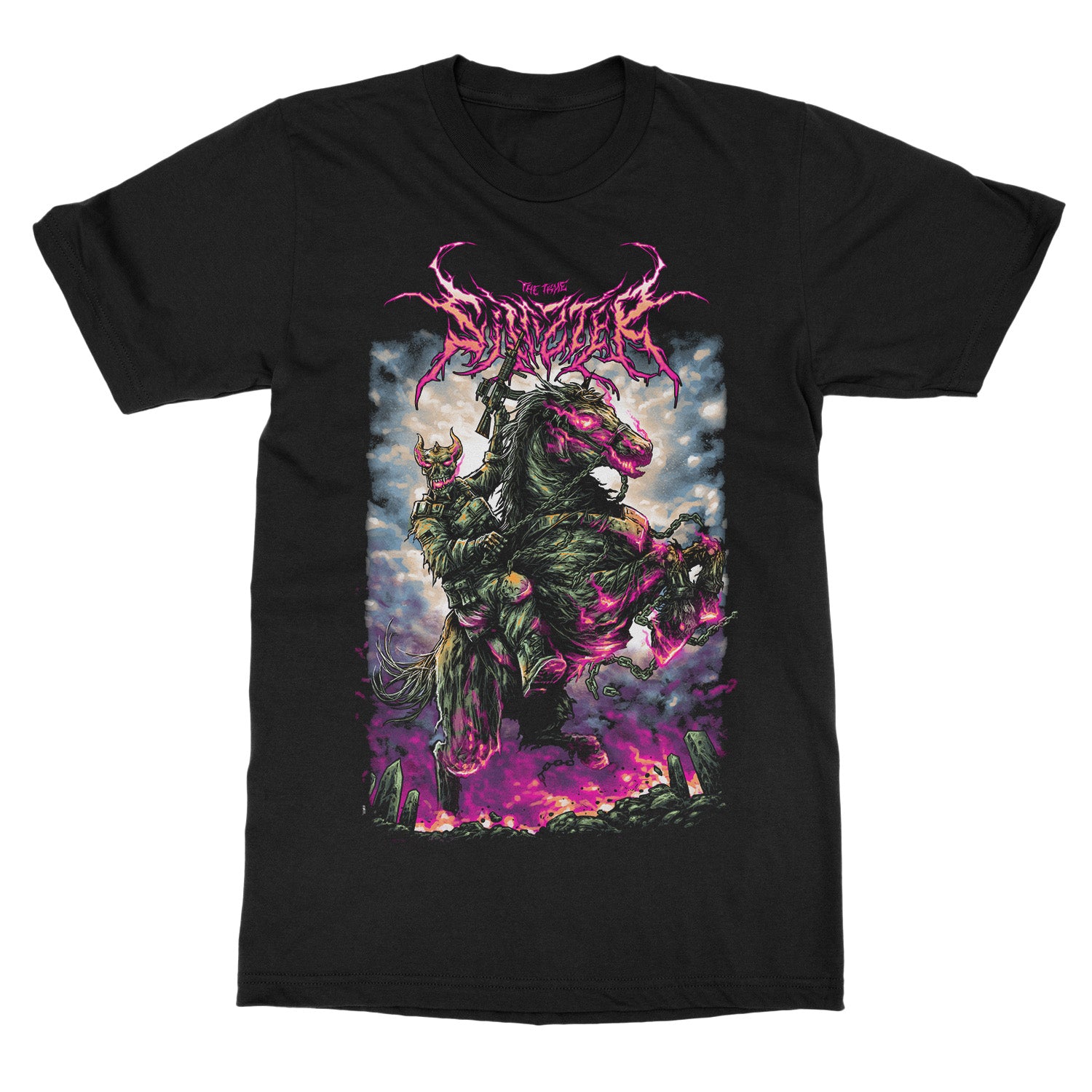 Sinizter Dark Horse T-Shirt - Image 2