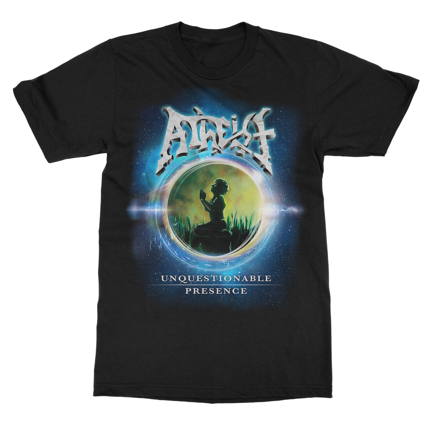 Atheist 30Th Anniv Unquestionable Presence T-Shirt - Image 2