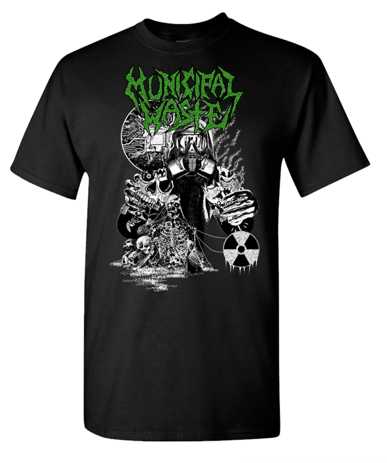 Municipal Waste Biotech Gasmask T-Shirt - Image 2