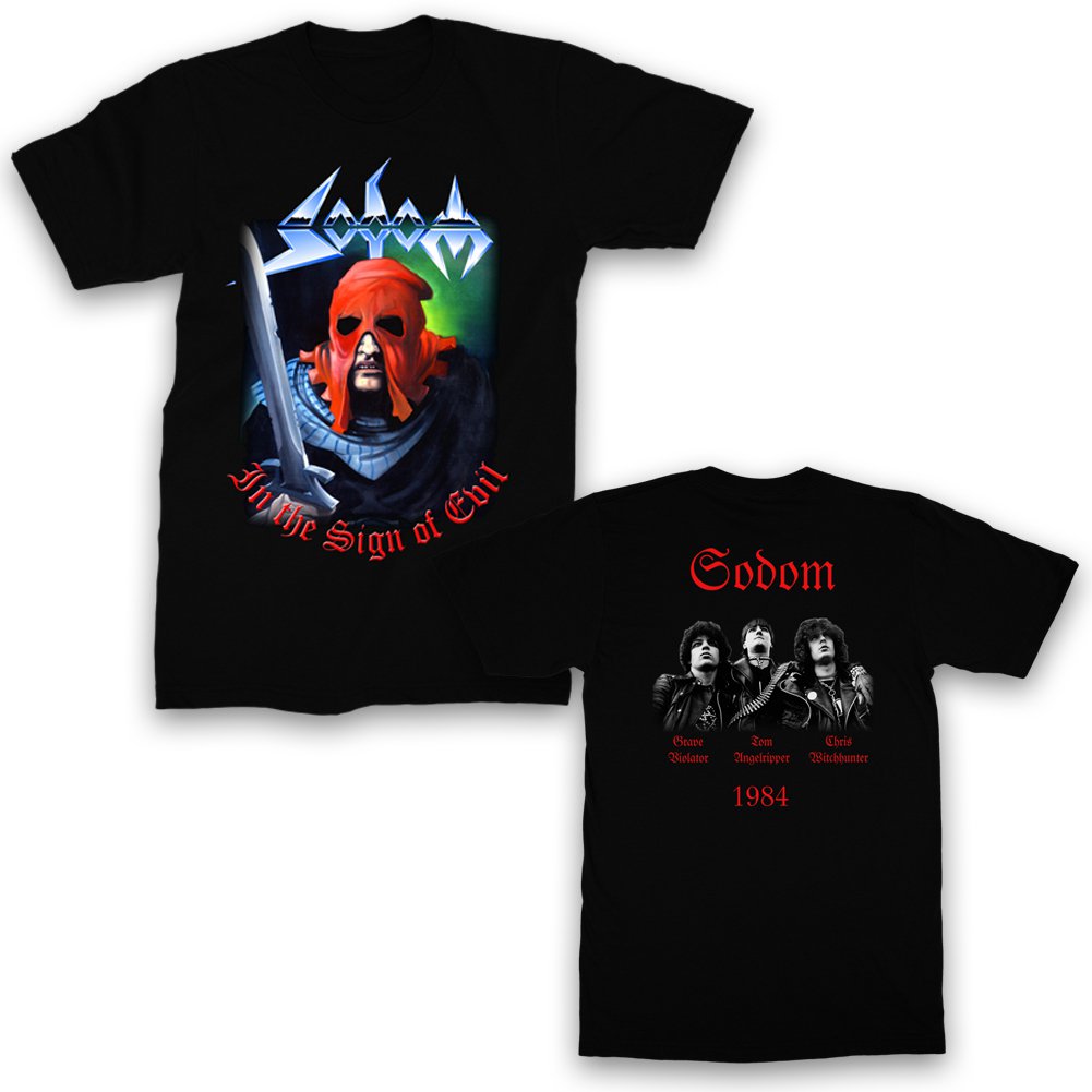 Sodom In The Sign Of Evil T-Shirt - Image 2