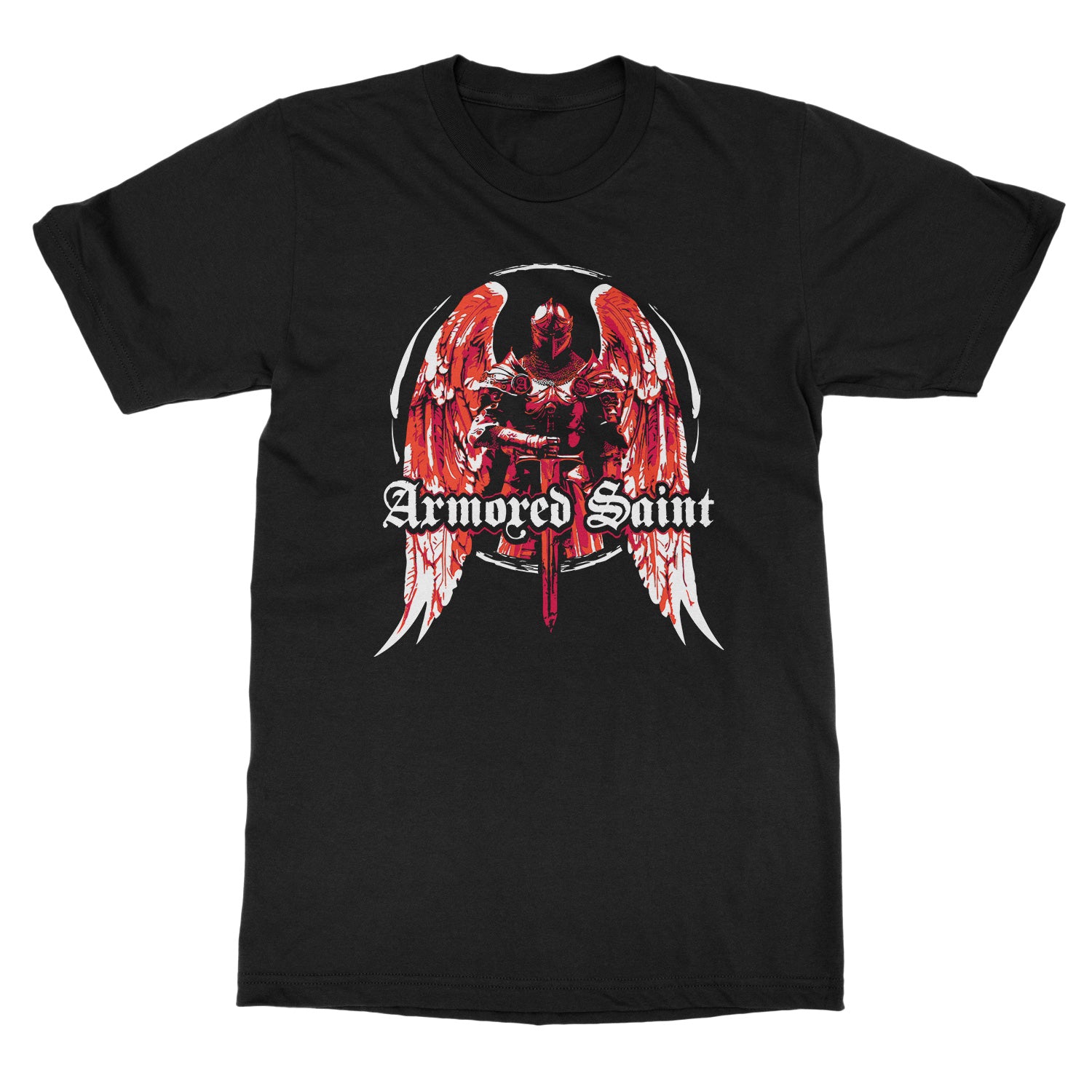Armored Saint Wings T-Shirt - Image 2