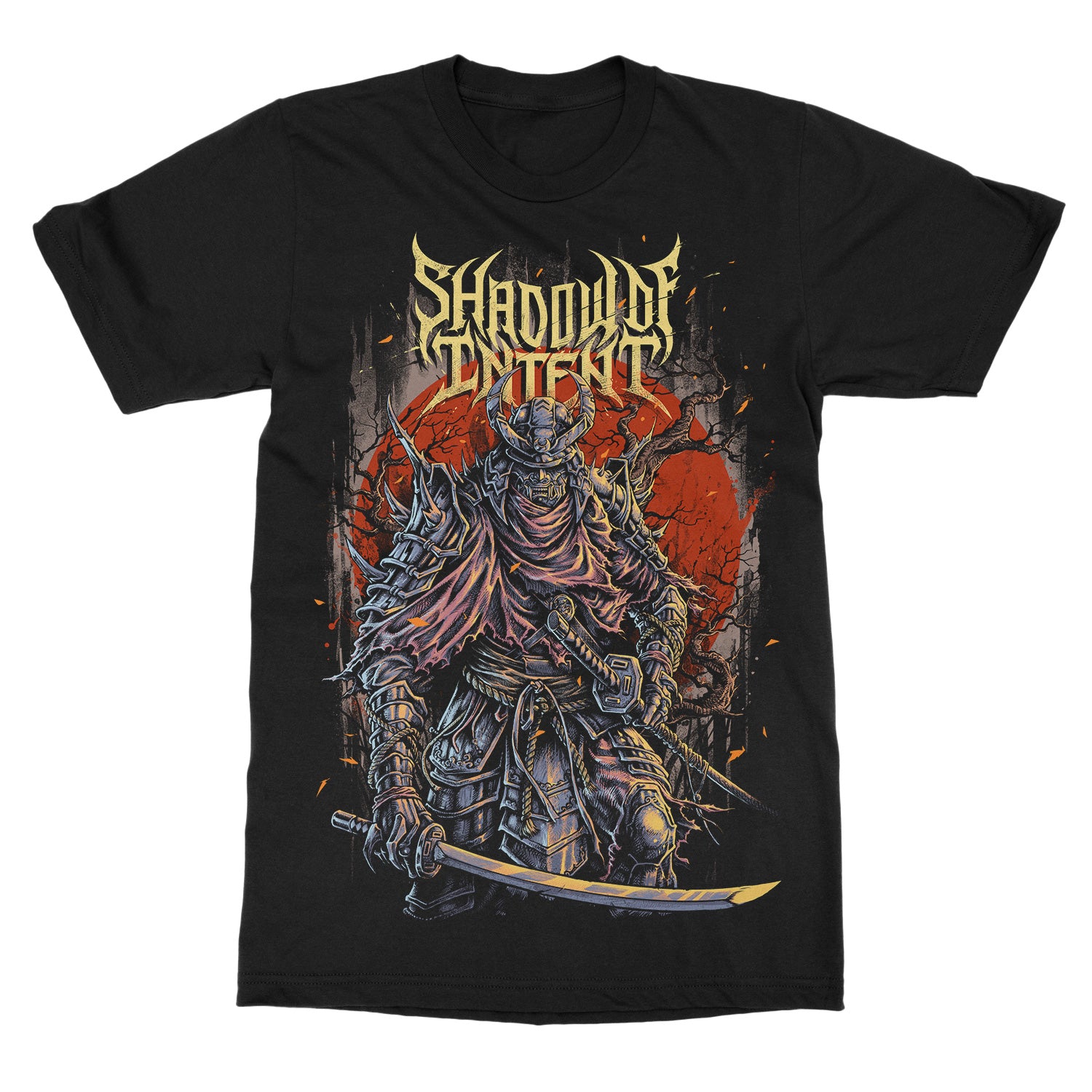 Shadow Of Intent Samurai T-Shirt - Image 2