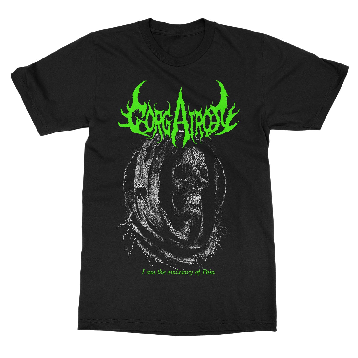 Gorgatron Emissary Of Pain (Green) T-Shirt - Image 2
