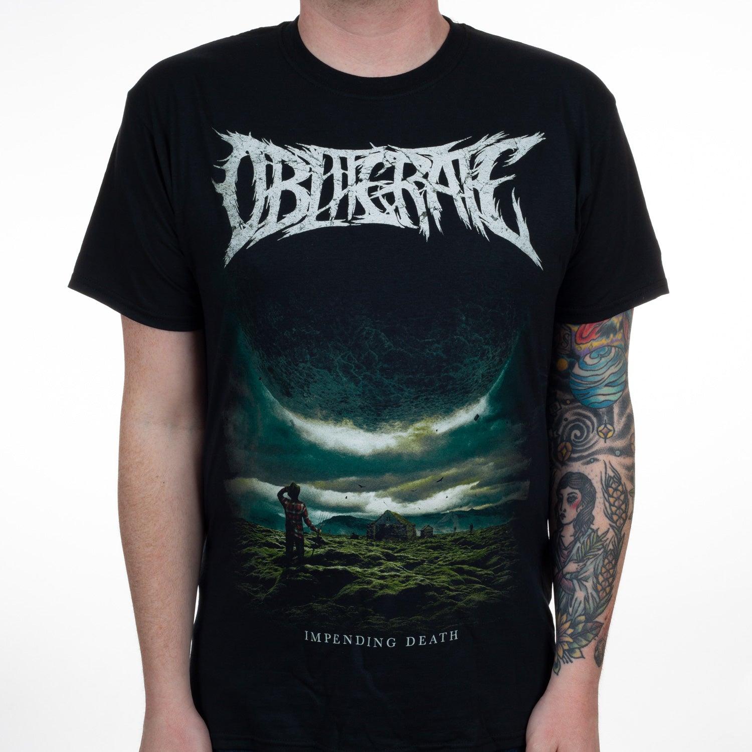 Obliterate Impending Death T-Shirt - Image 2