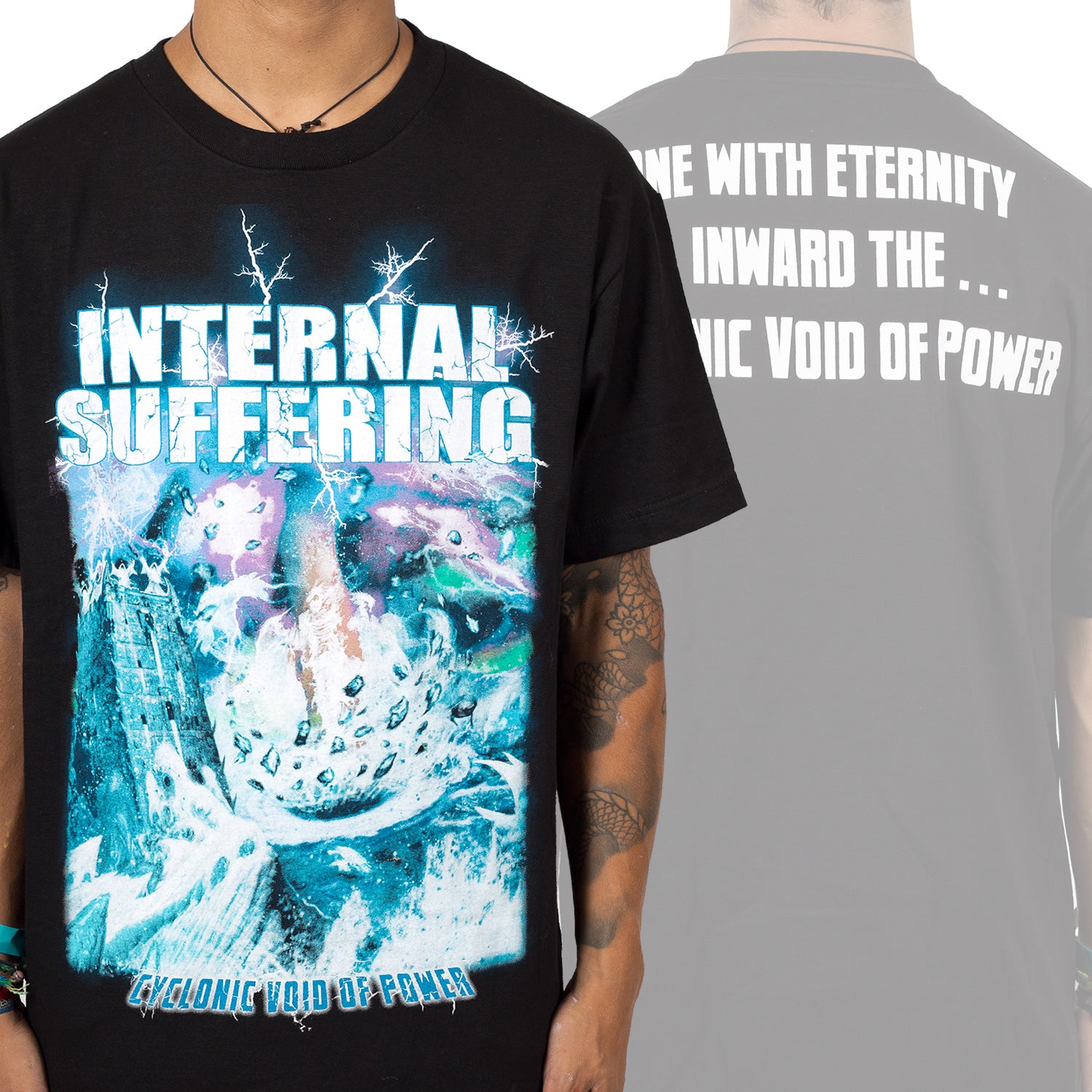 Internal Suffering Cyclonic Void Of Power T-Shirt - Image 2
