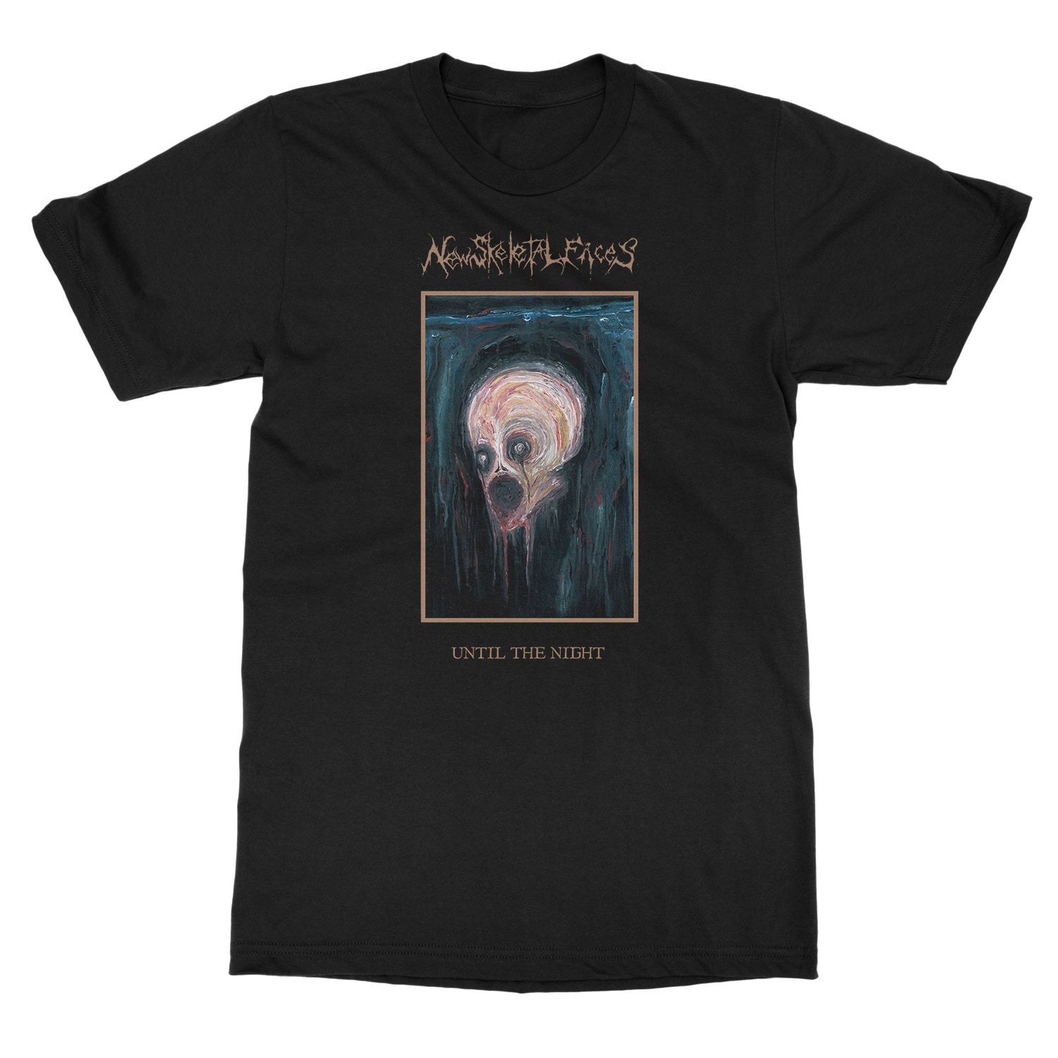 New Skeletal Faces Until The Night T-Shirt - Image 2