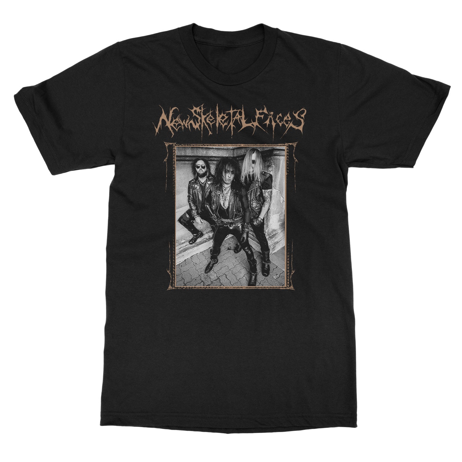 New Skeletal Faces Band T-Shirt - Image 2