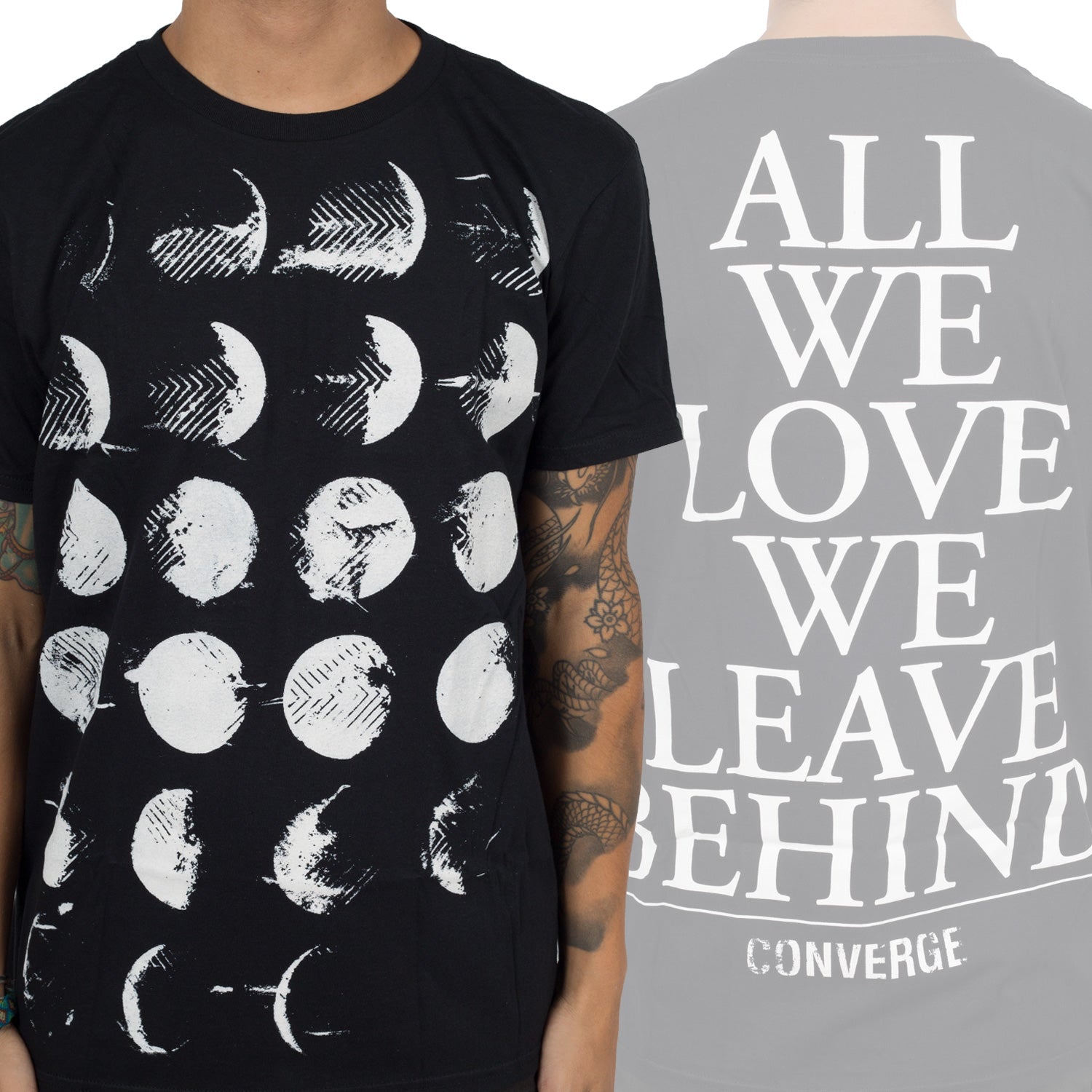 Converge Moon Phase T-Shirt - Image 2