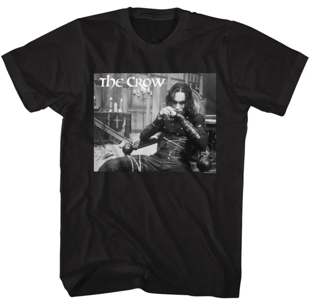 The Crow Draven In Chair T-Shirt - Image 2