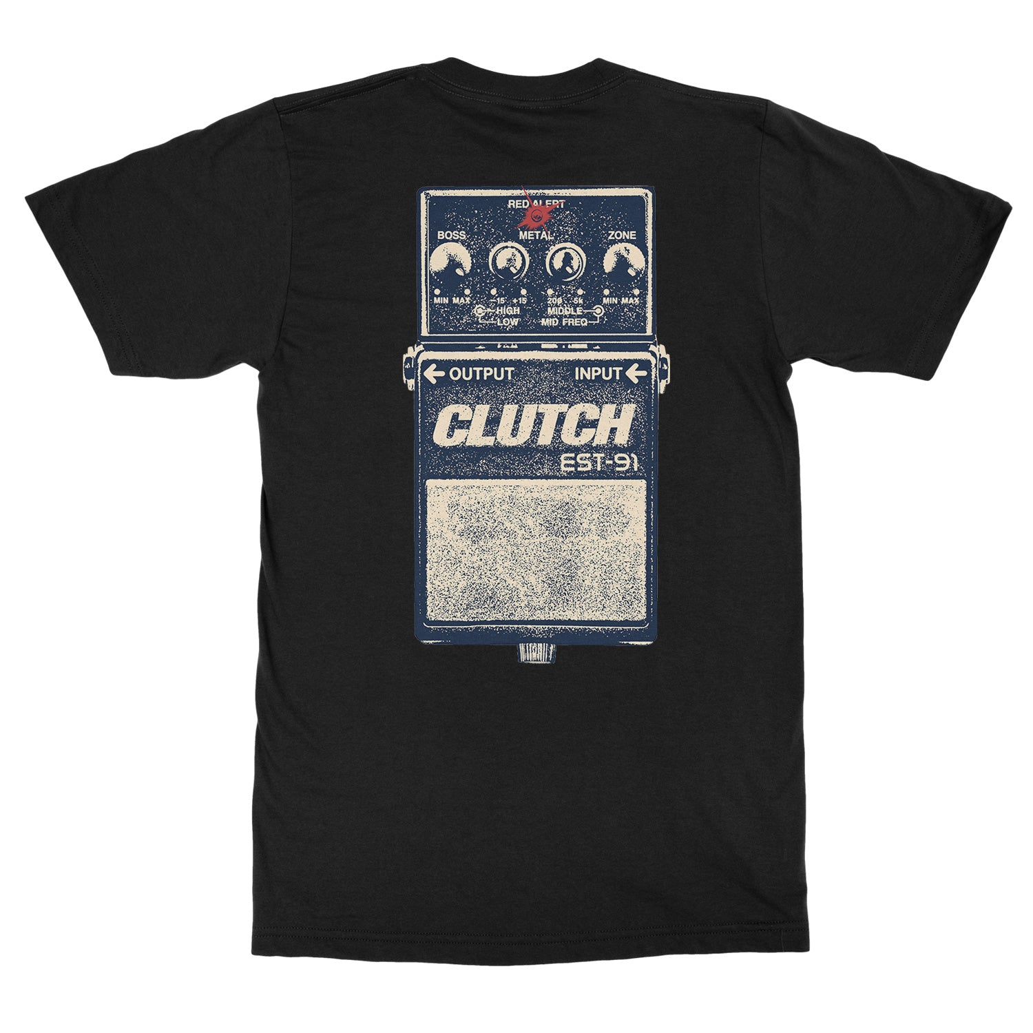 Clutch Red Alert (Boss Metal Zone) T-Shirt - Image 2