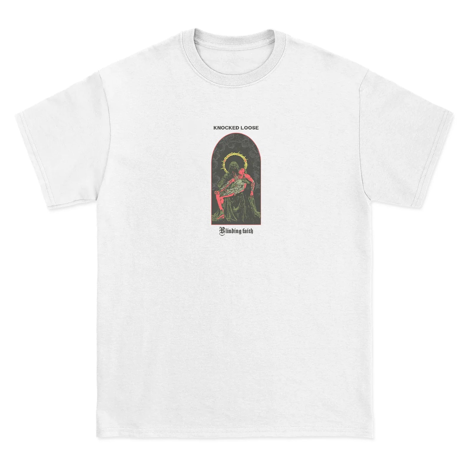 Knocked Loose You Won't Go Before You Are Supposed To (White) T-Shirt - Image 2