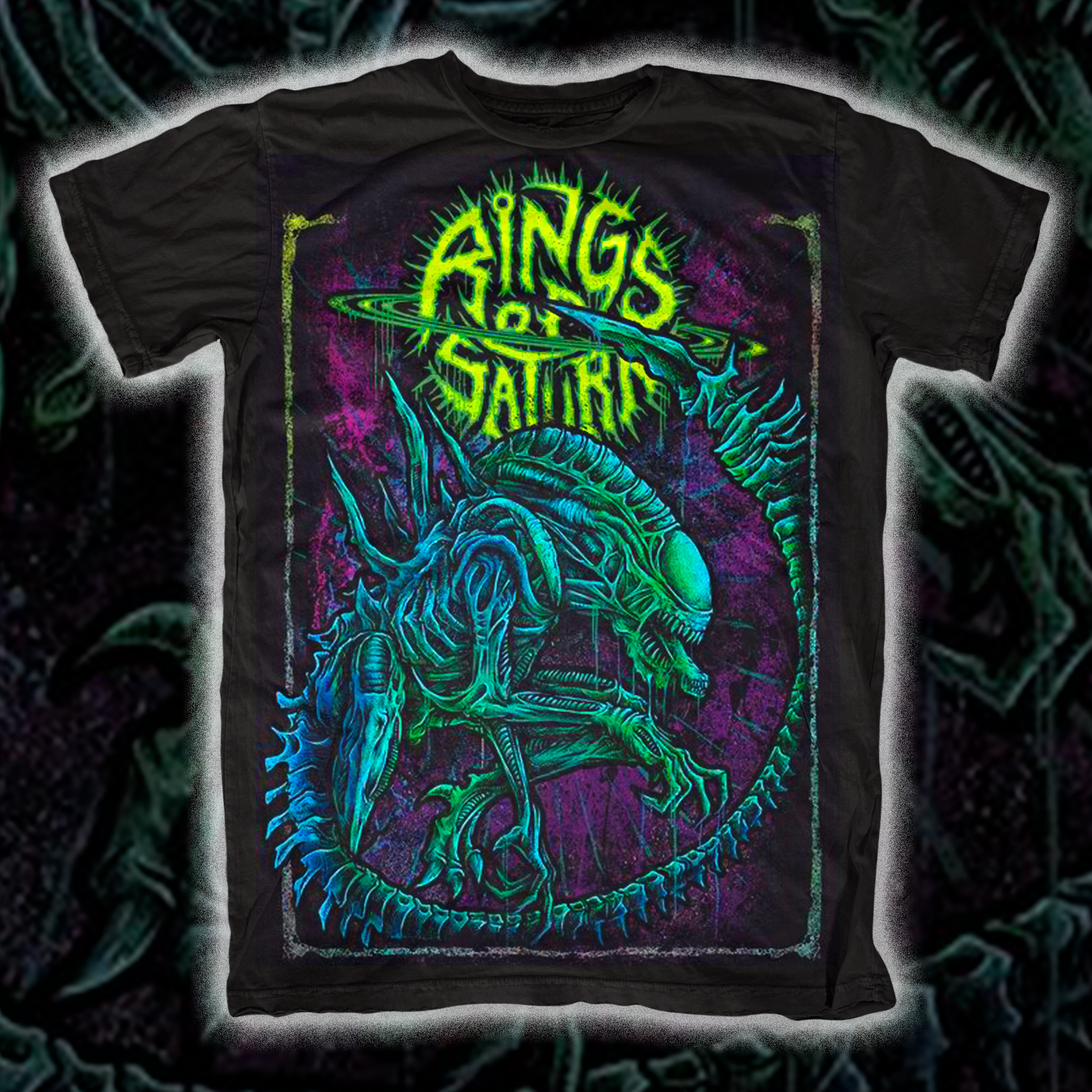 Rings Of Saturn Xeno T-Shirt - Image 2