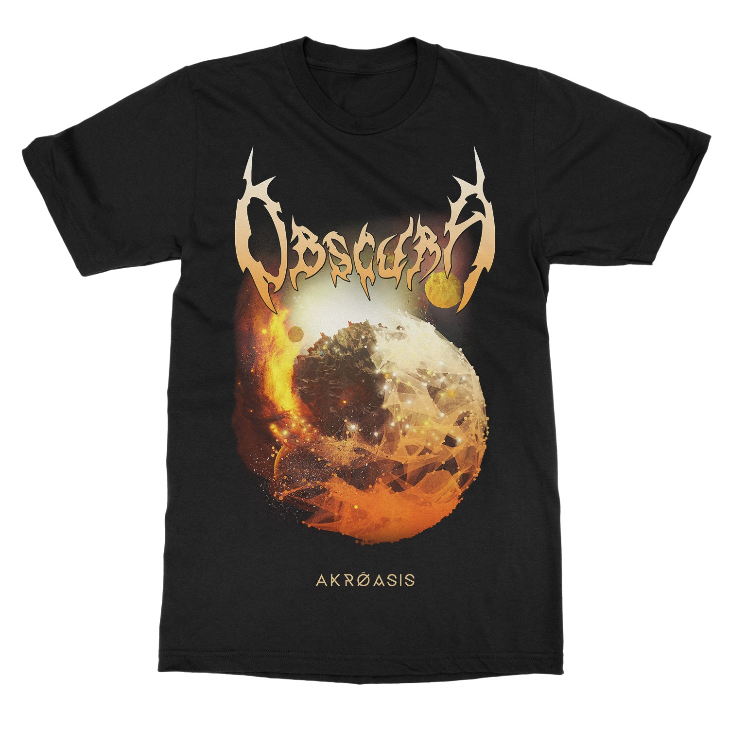 Obscura Akroasis Album T-Shirt - Image 2