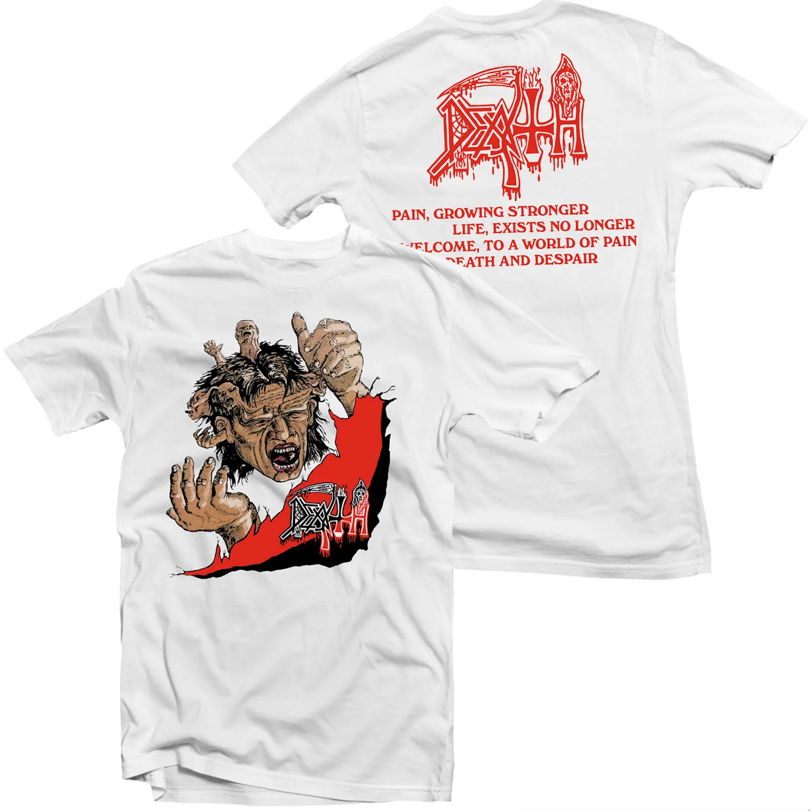 Death Denial Of Life T-Shirt - Image 2