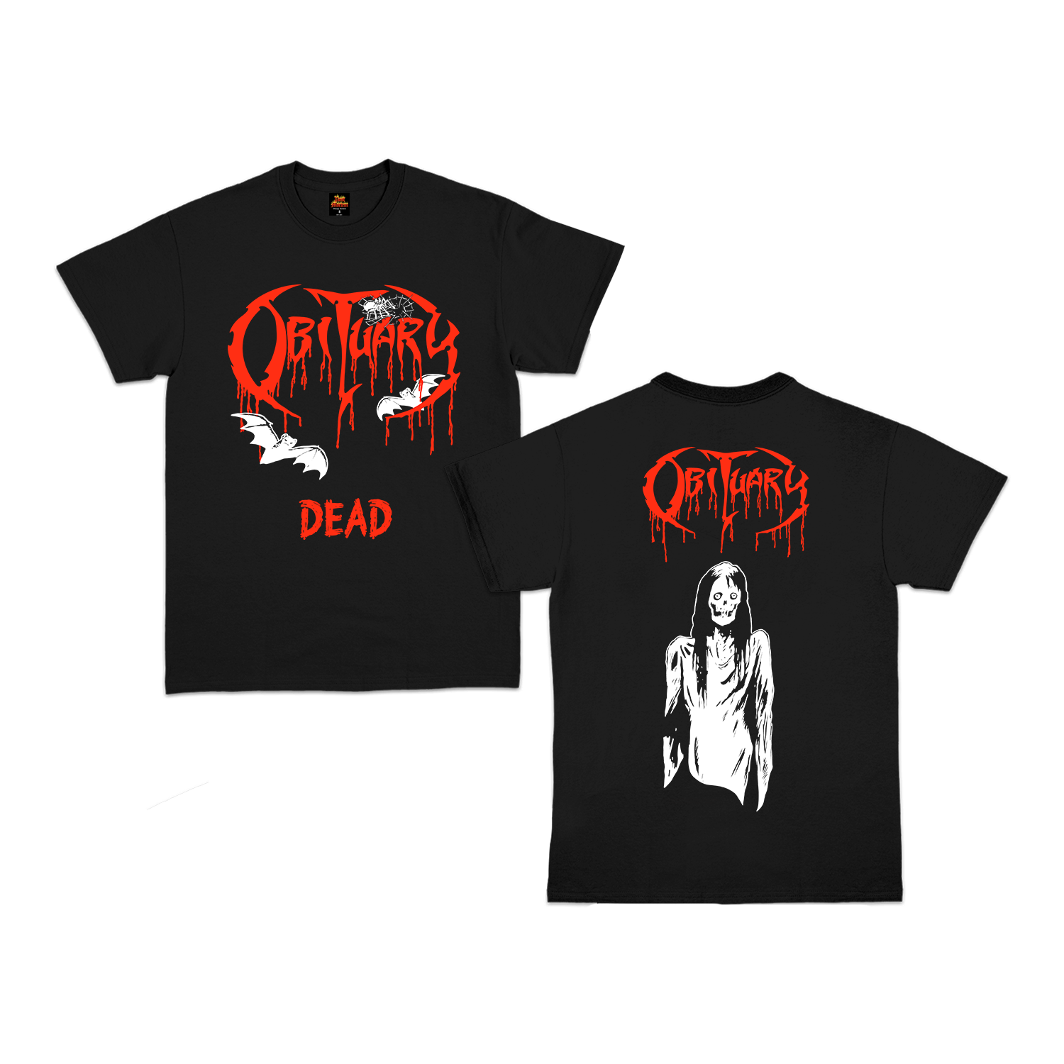 Obituary Obituary Ghost Tee (Limited Edition/Glow In The Dark) T-Shirt - Image 2