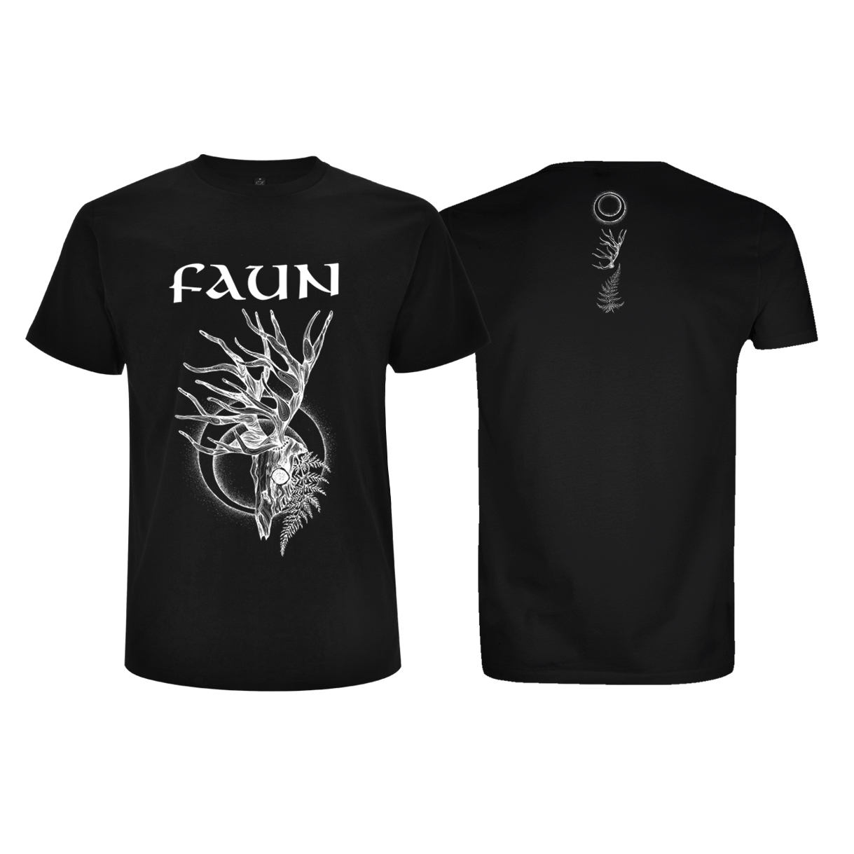 Faun Deer Cerny T-Shirt - Image 2