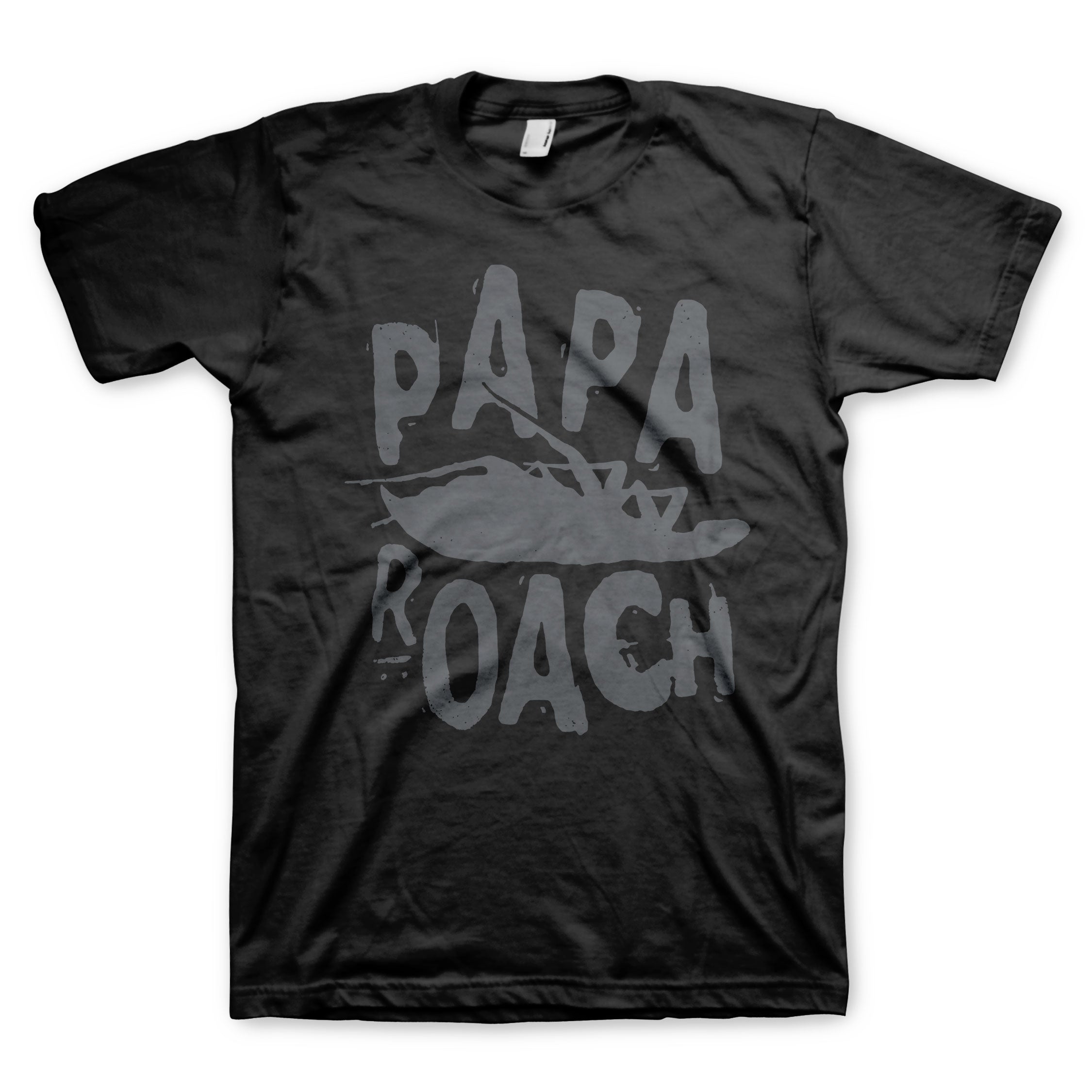 Papa Roach Roach Logo T-Shirt - Image 2