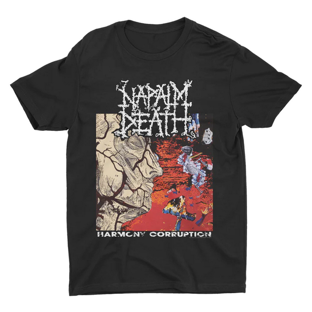 Napalm Death Harmony Corruption T-Shirt - Image 2