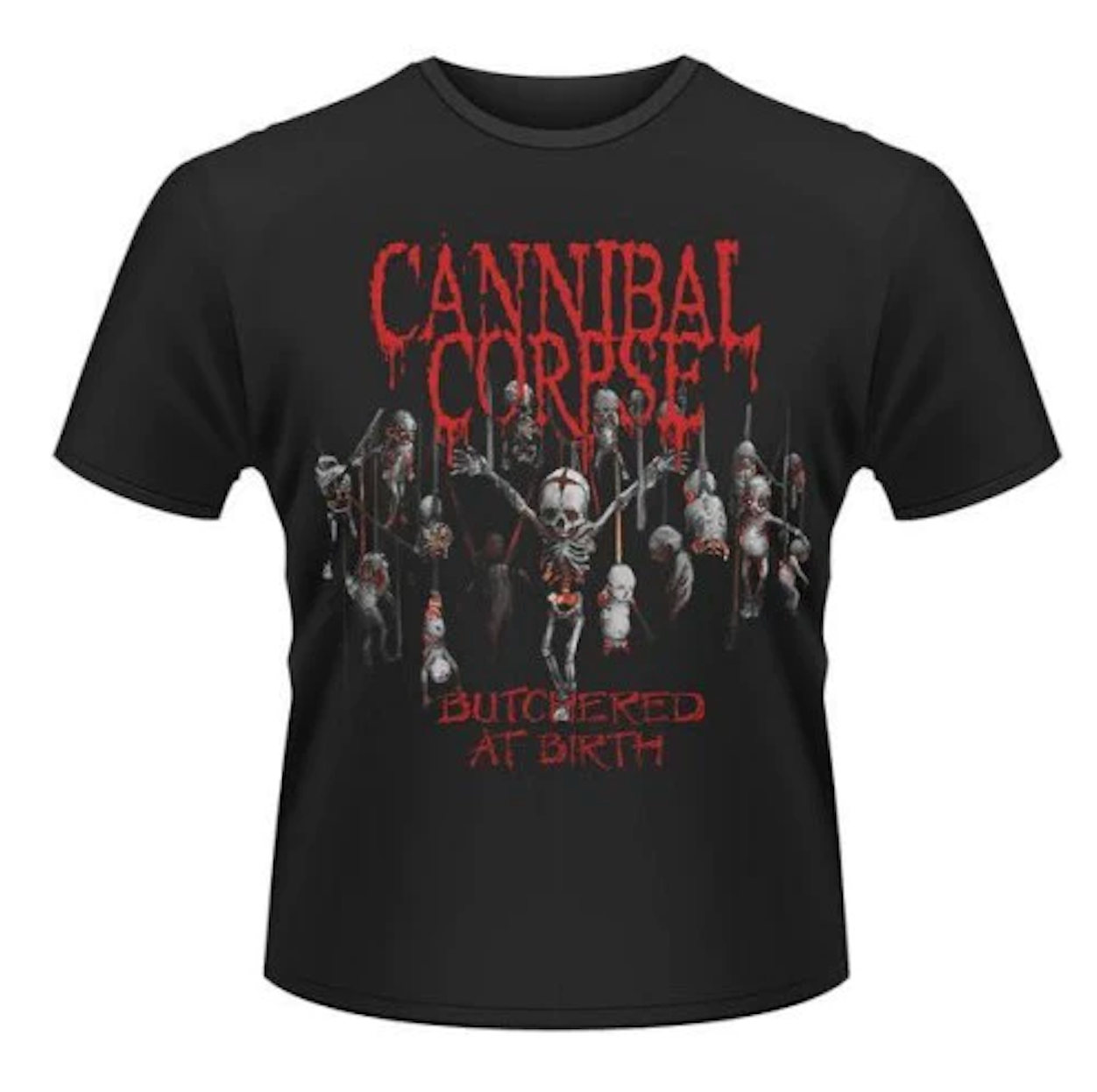 Cannibal Corpse Butchered At Birth 2.0 T-Shirt - Image 2
