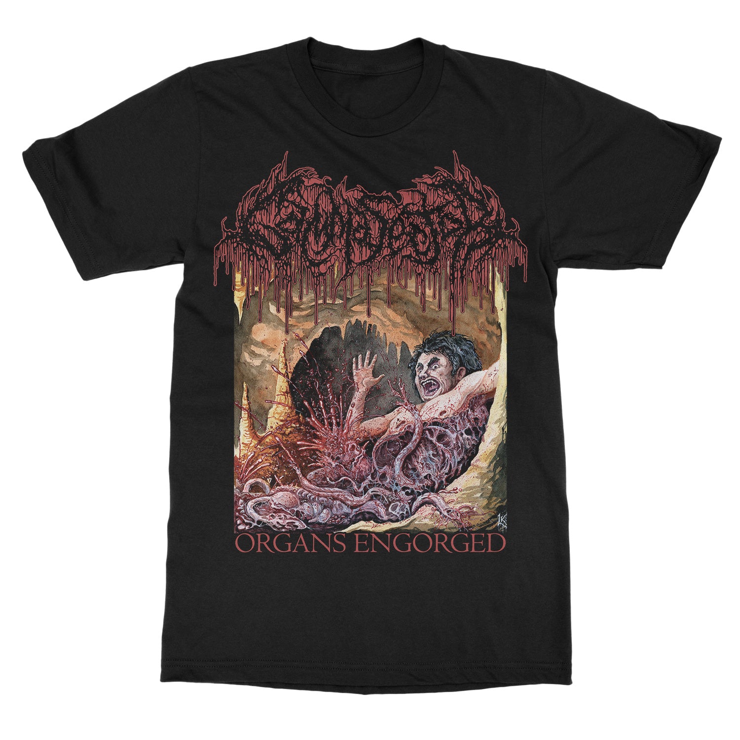 Gamma Sector Organs Engorged T-Shirt - Image 2