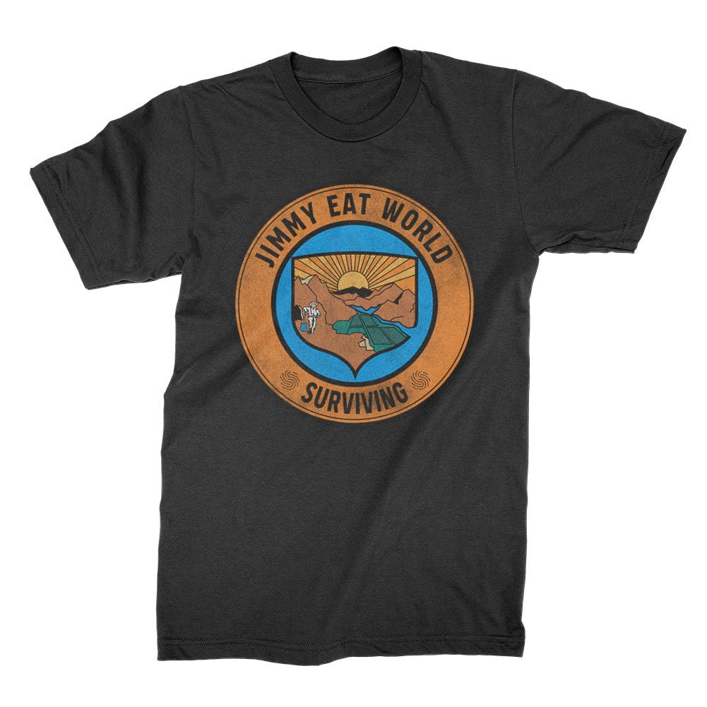 Jimmy Eat World Surviving Crest T-Shirt - Image 2