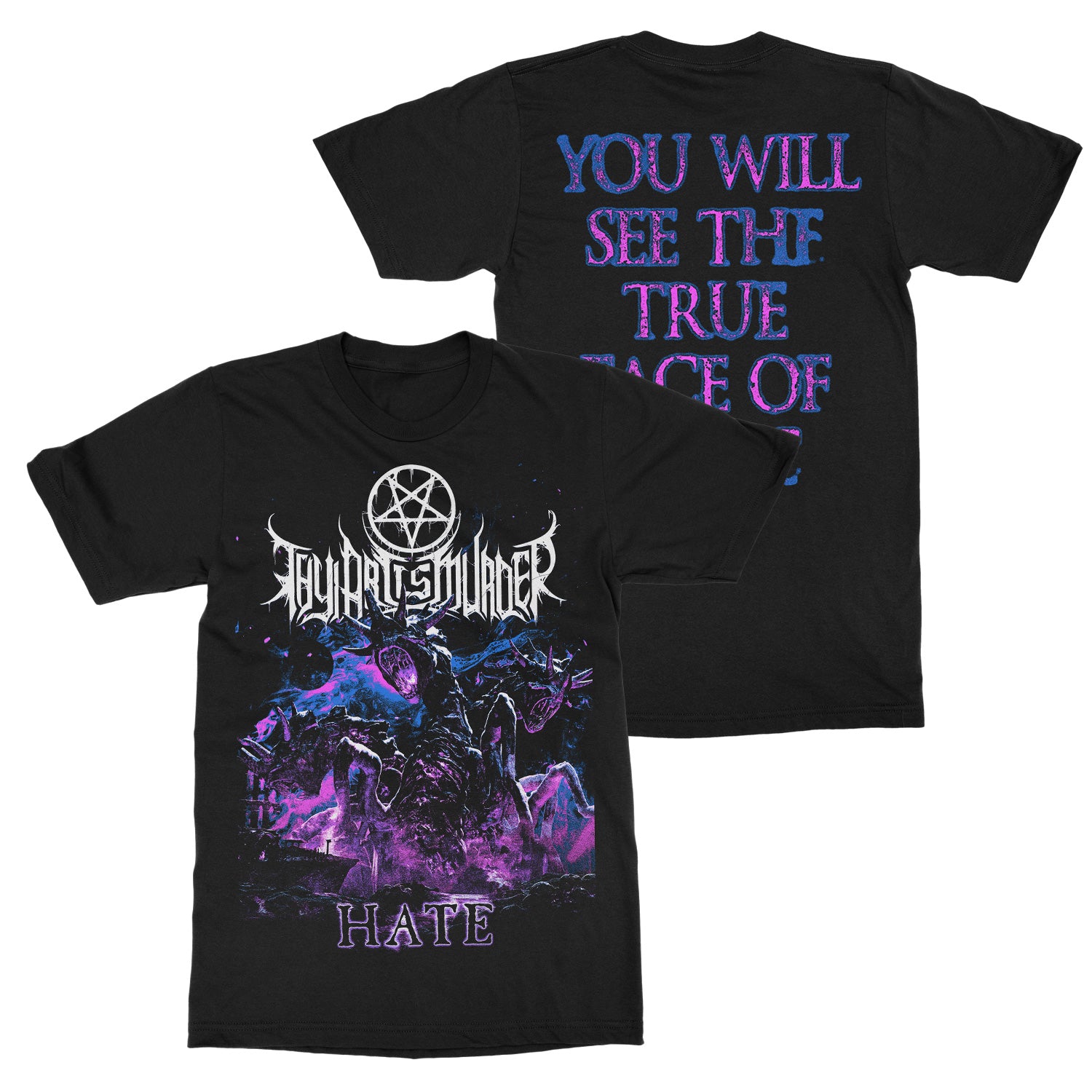 Thy Art Is Murder Decade Of Hate T-Shirt - Image 2