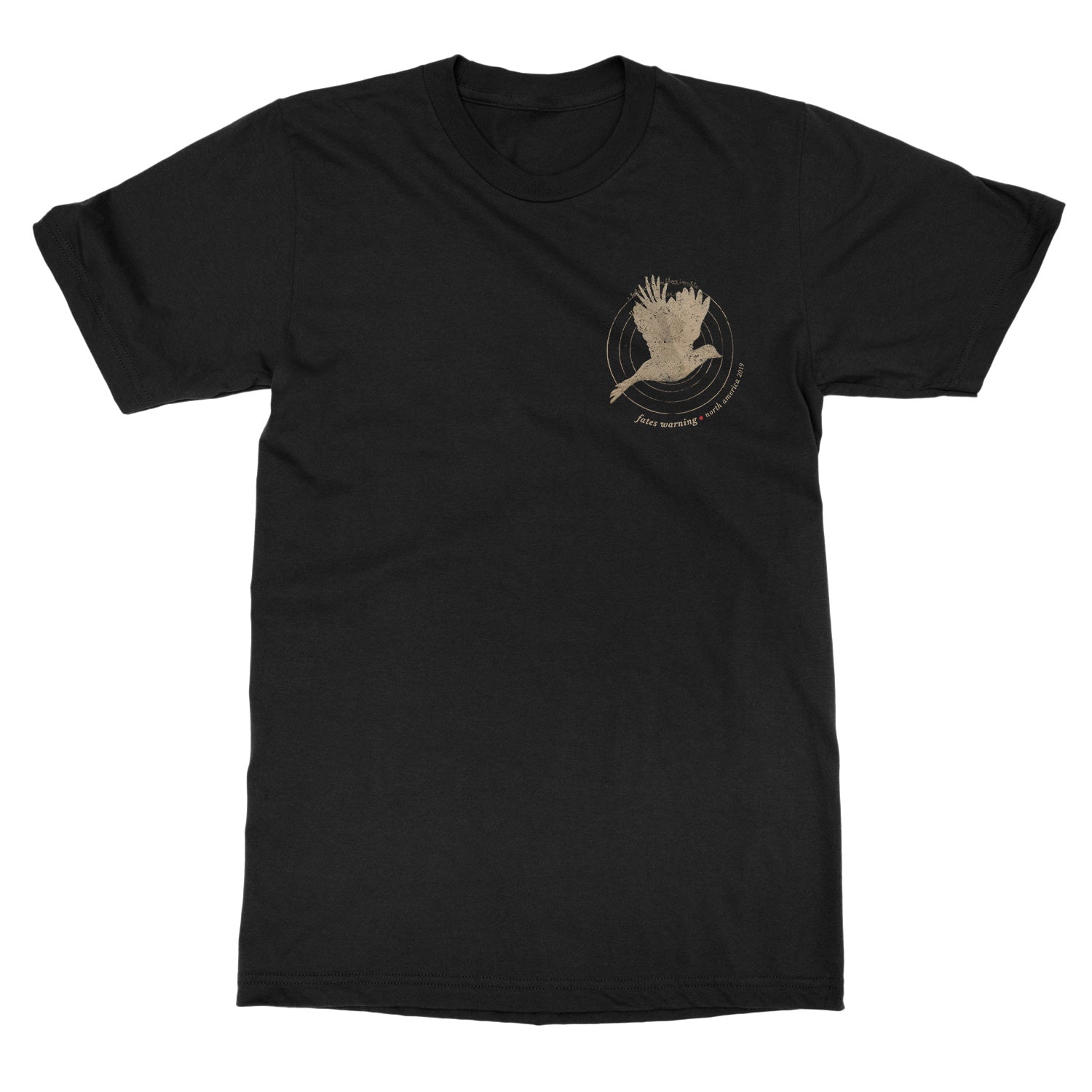 Fates Warning Raven Lb Tour 2019 T-Shirt - Image 2