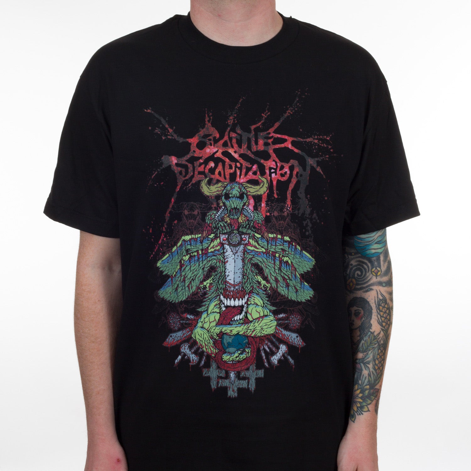 Cattle Decapitation Harbinger T-Shirt - Image 2